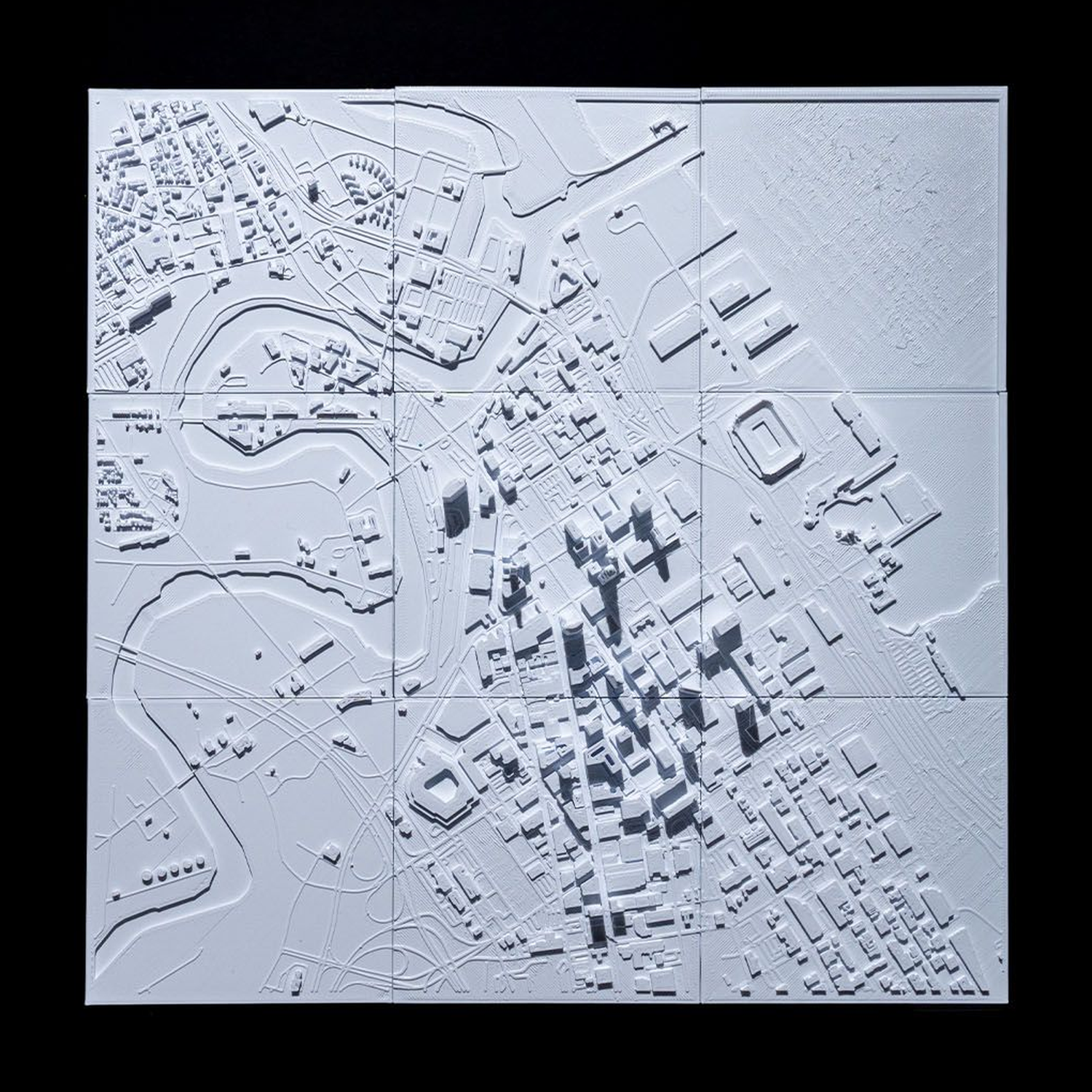 3D City Frames – Cleveland
