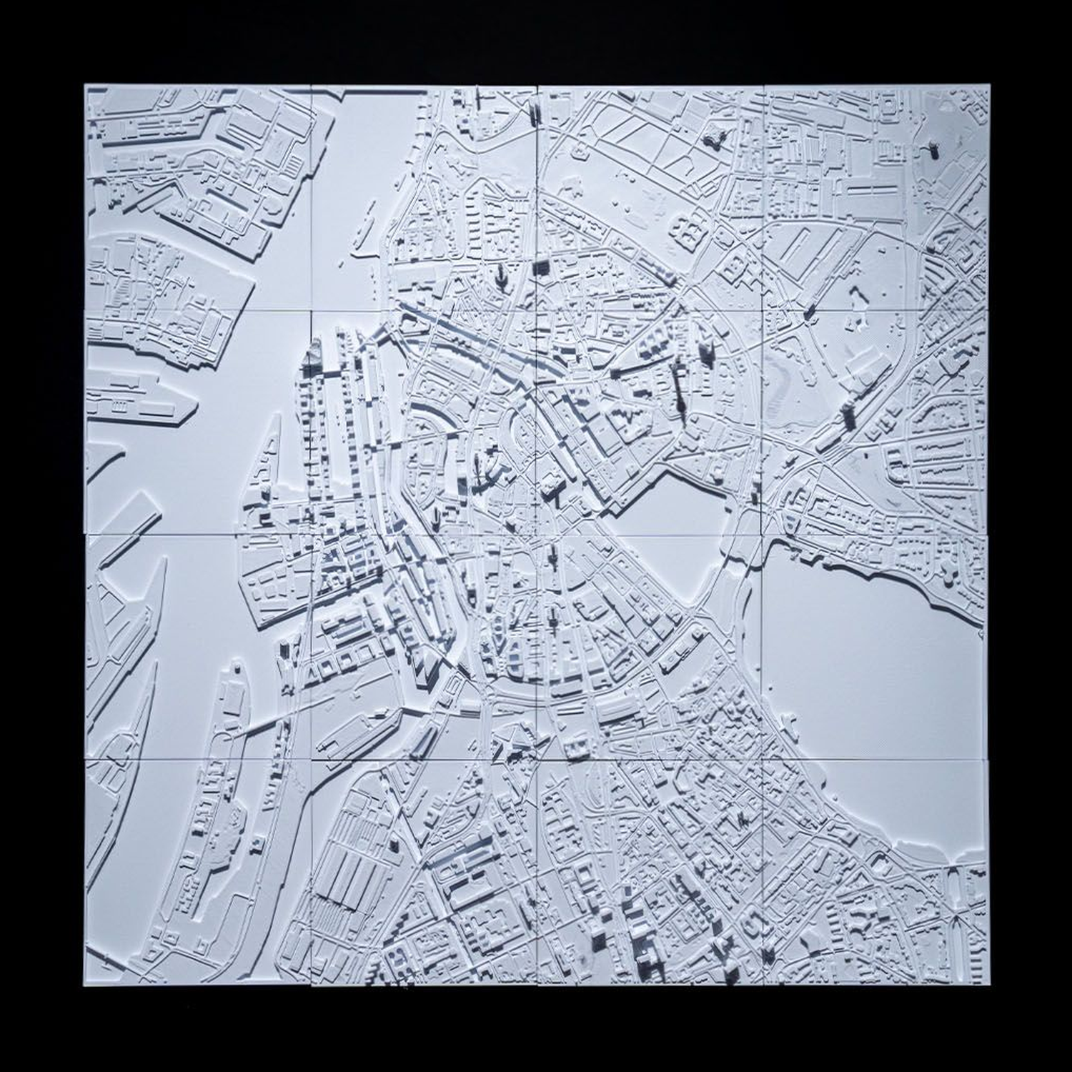 3D City Frames – Hamburg