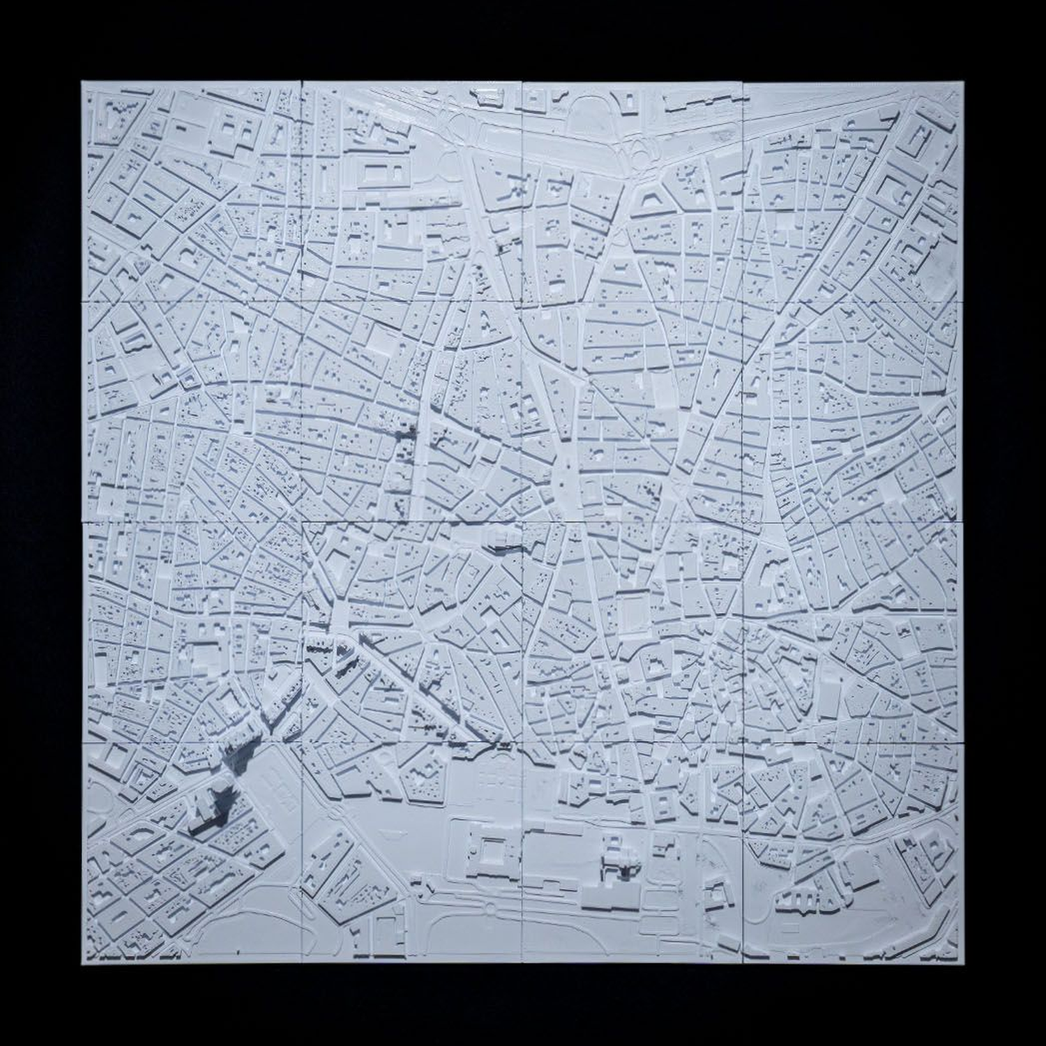 3D City Frames – Madrid