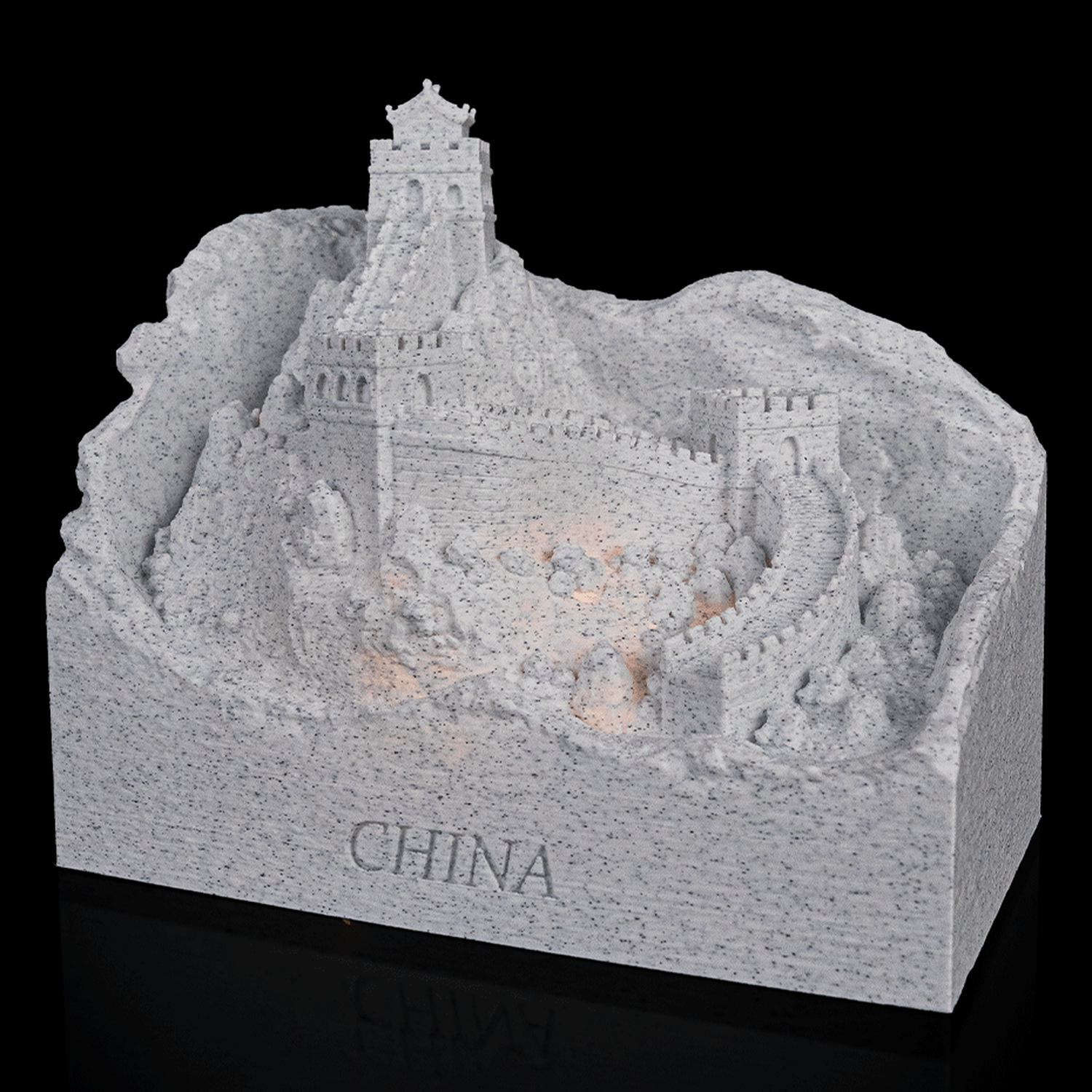 Lámpara decorativa Muralla de China