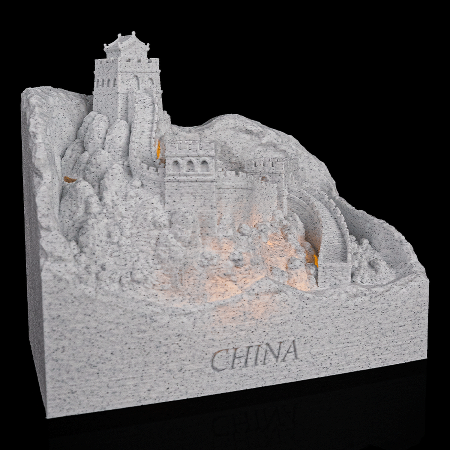 Lámpara decorativa Muralla de China