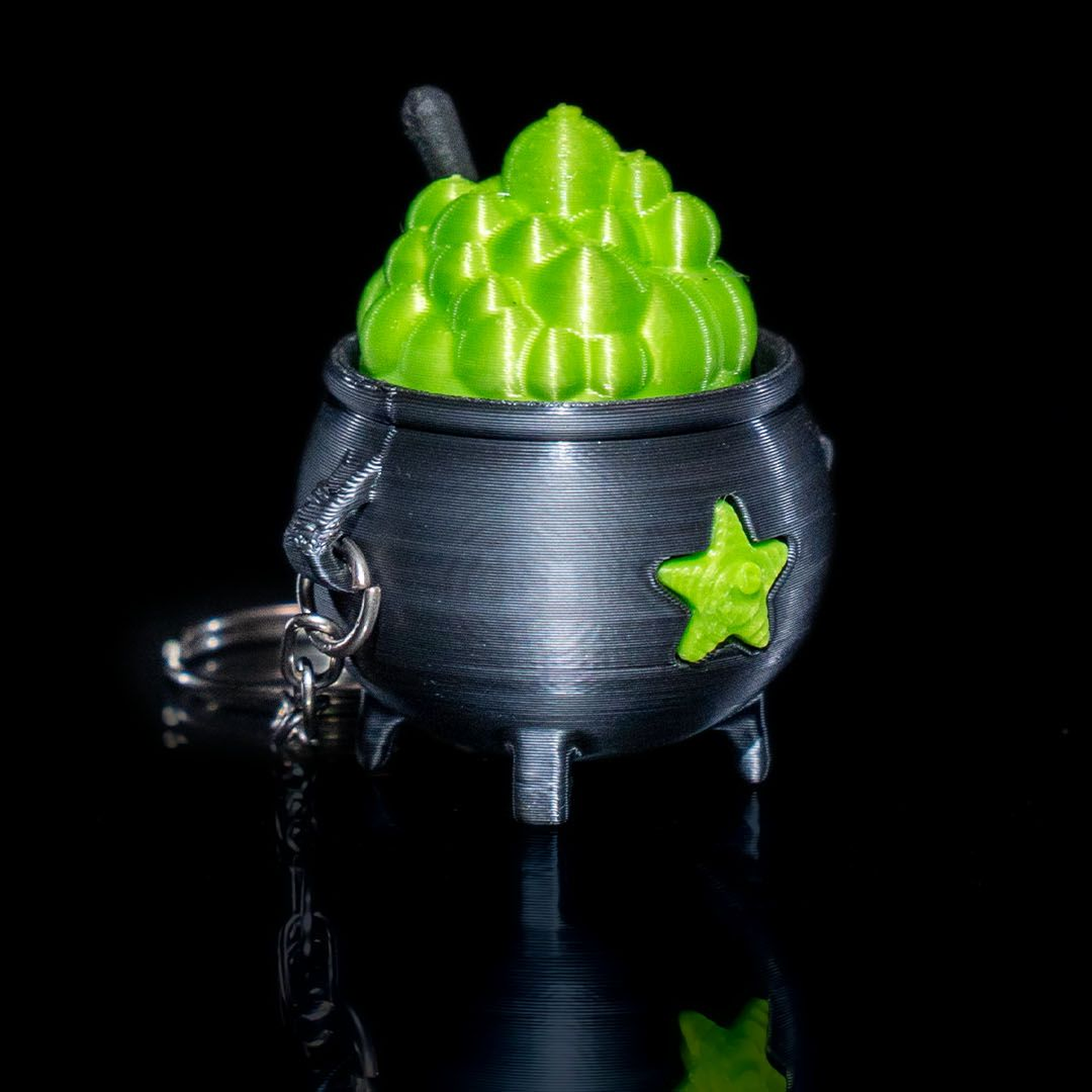 Cauldron Fidget Keychain