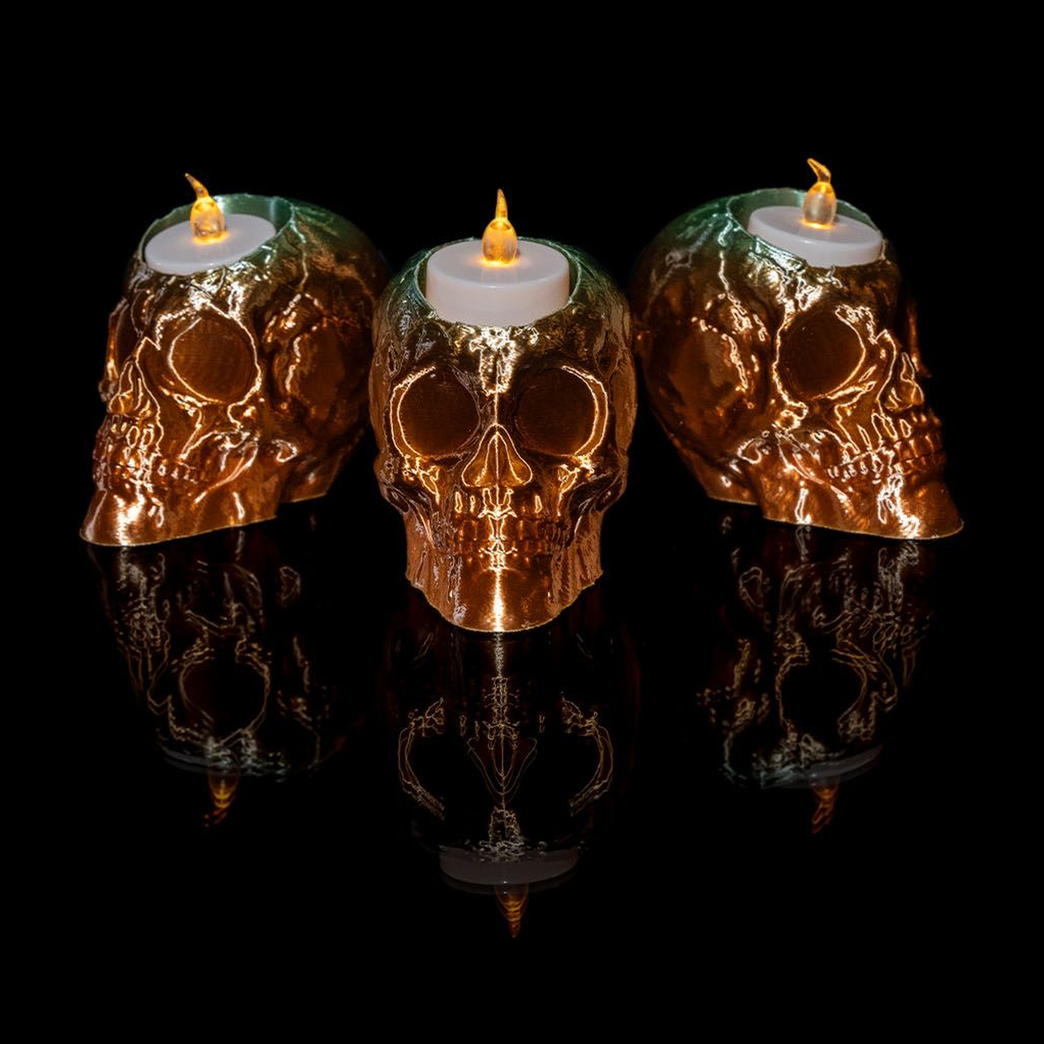 Skull Scent Candle Mold