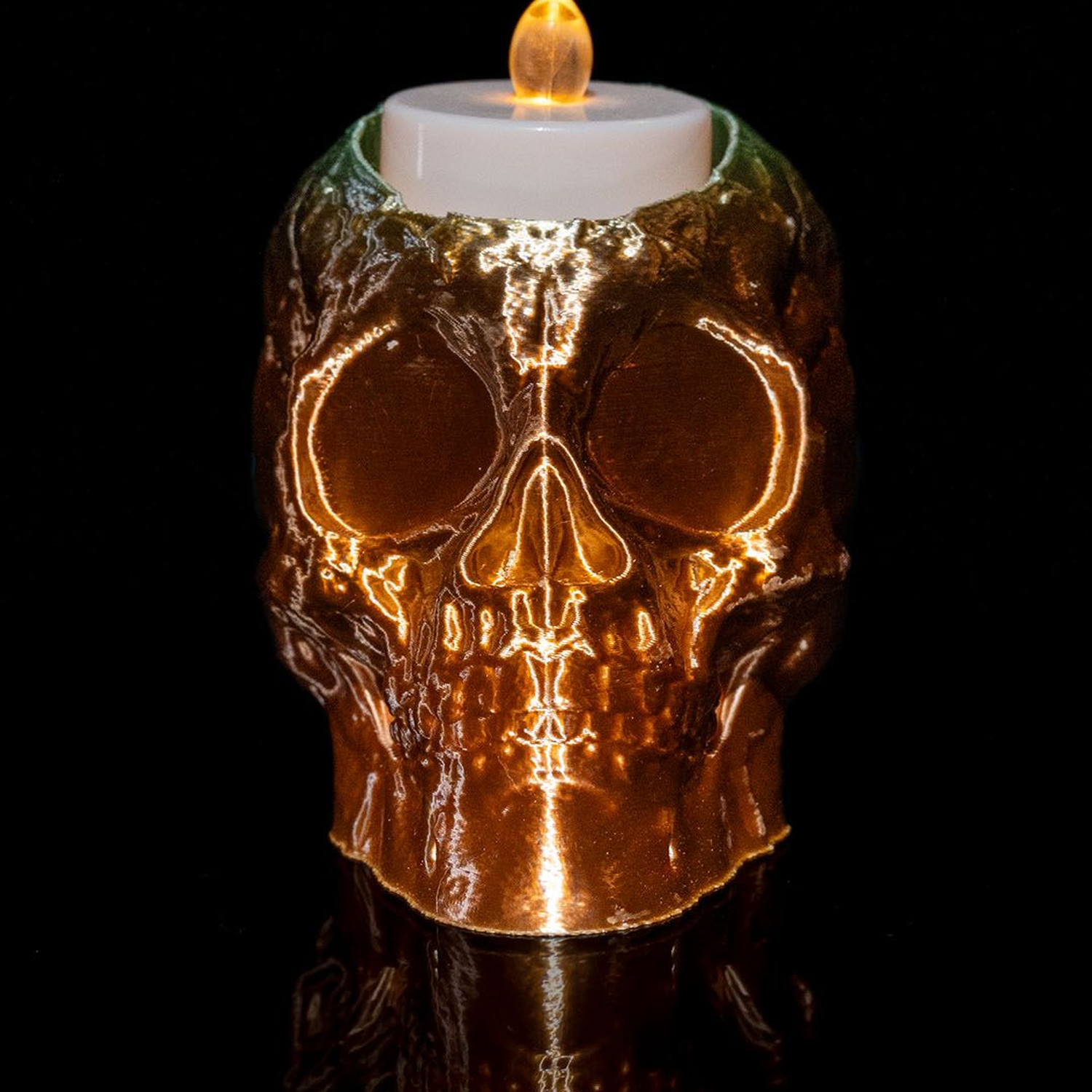 Skull Scent Candle Mold