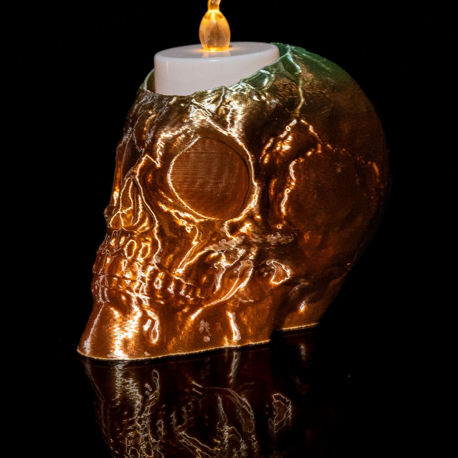 Skull Scent Candle Mold