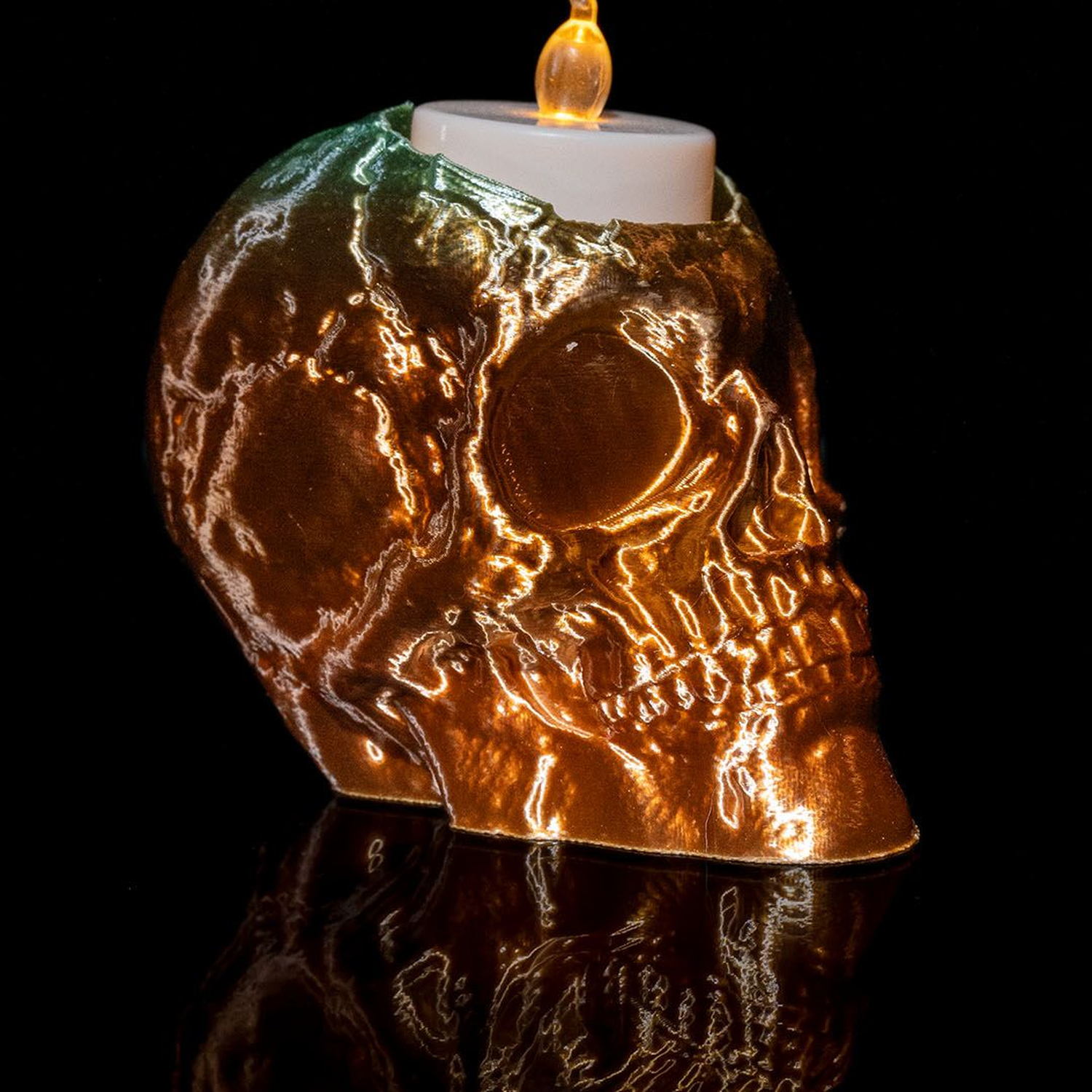 Skull Scent Candle Mold