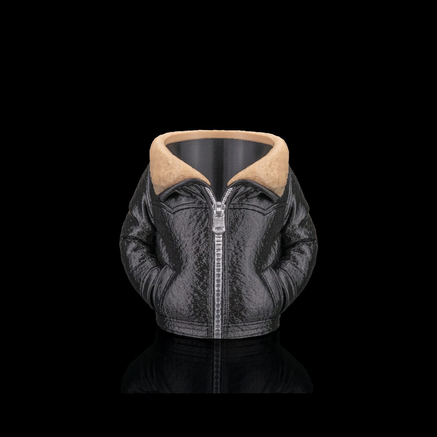 Soporte para lata Leather Jacket