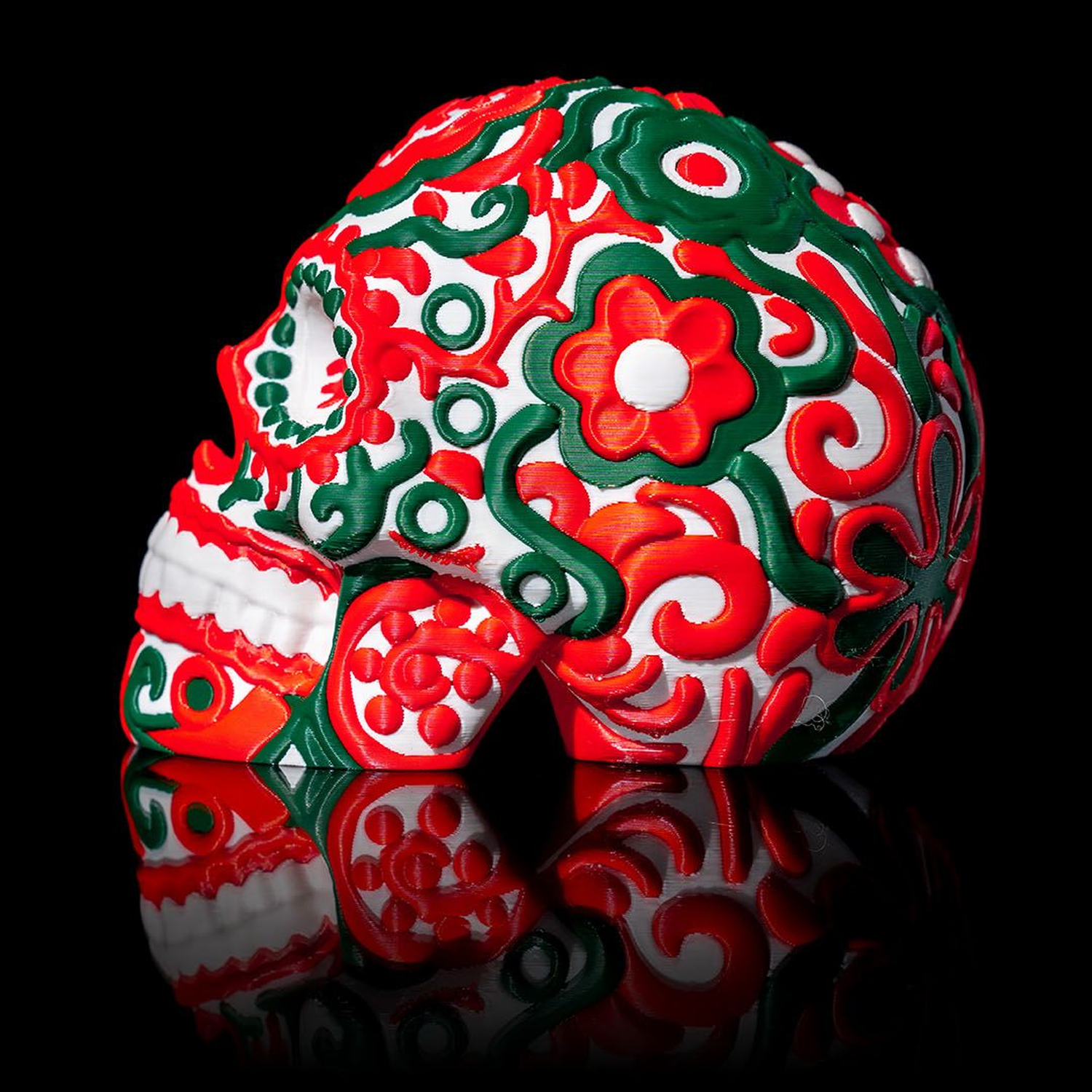 Sugar Skull Statue