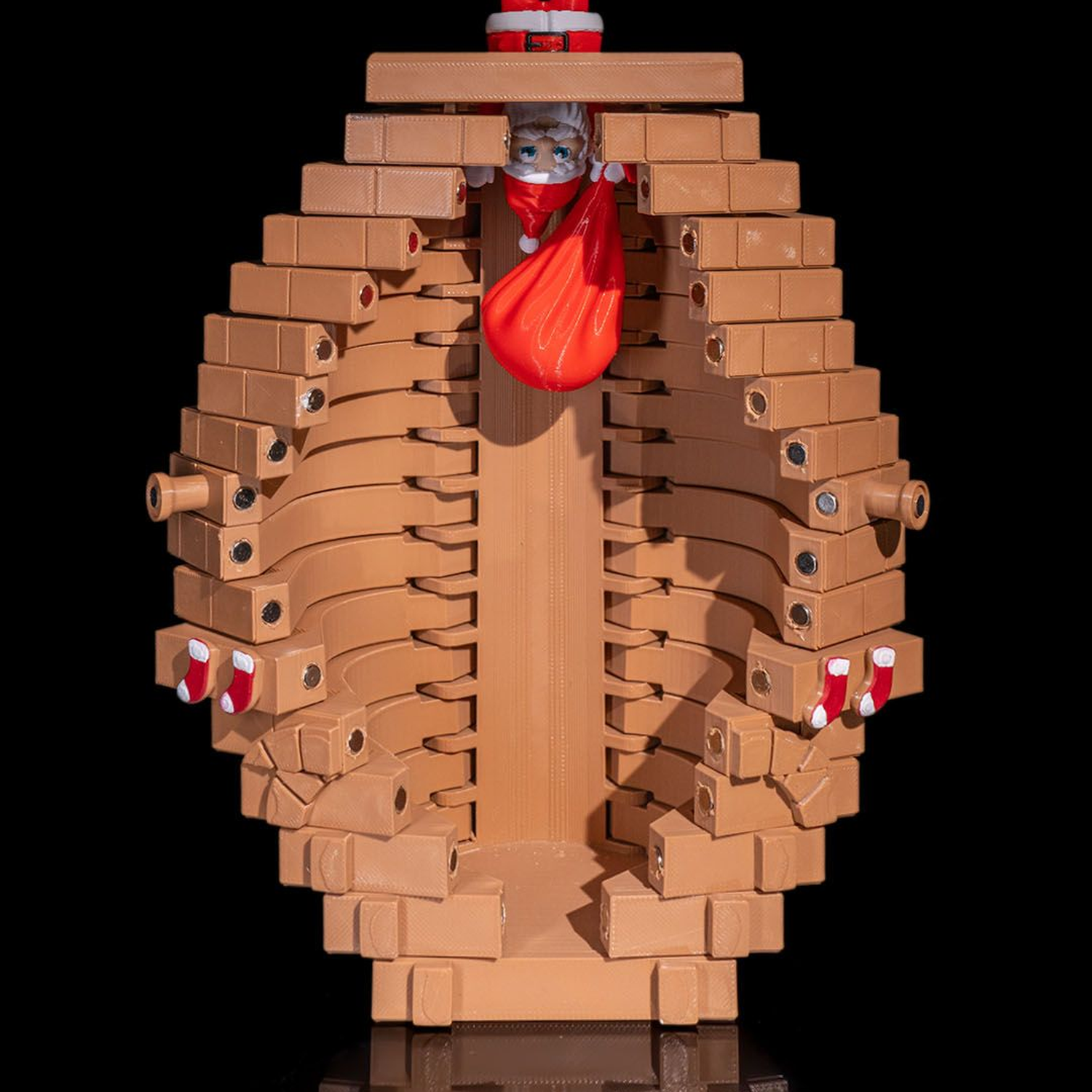 Secret Santa Chimney Container