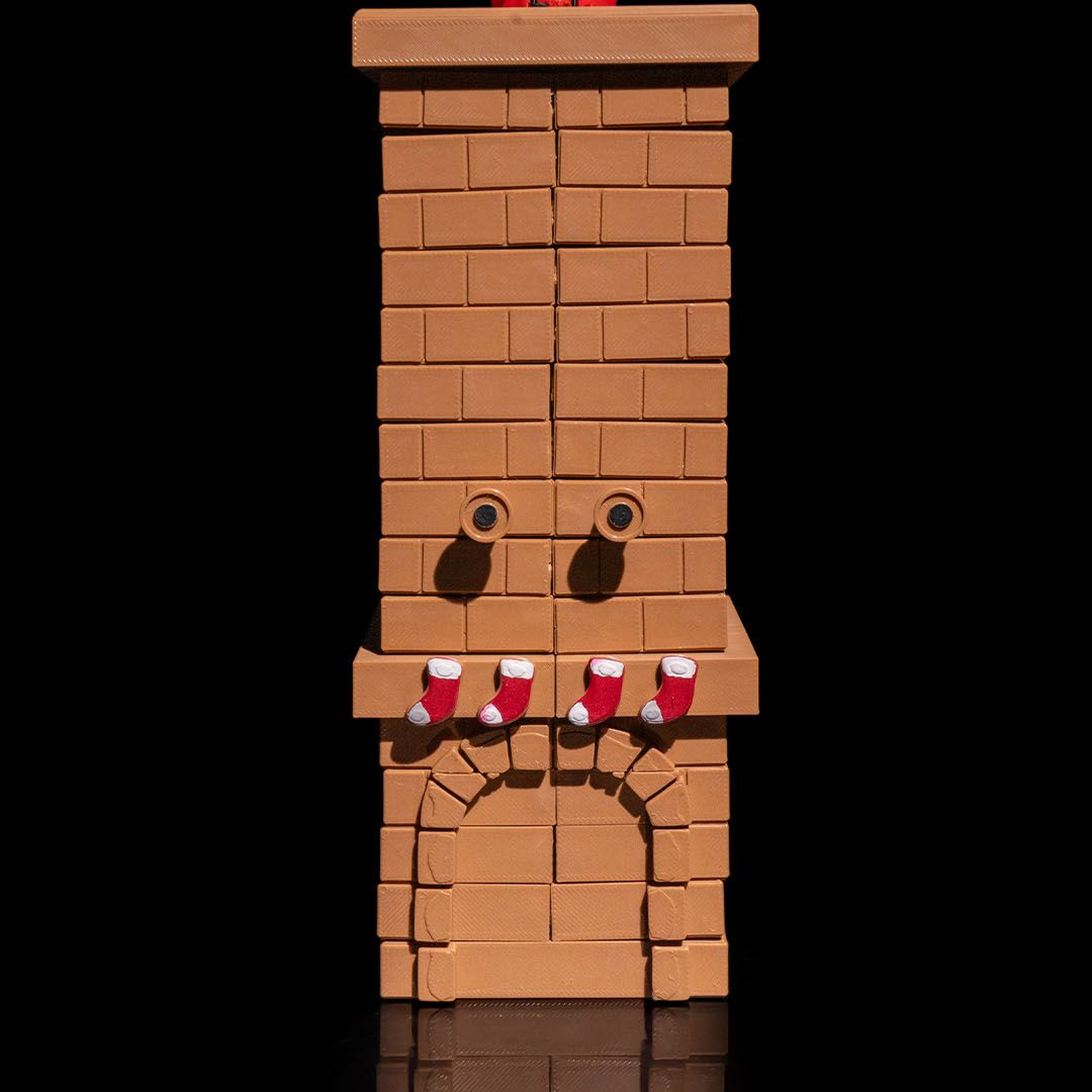 Secret Santa Chimney Container