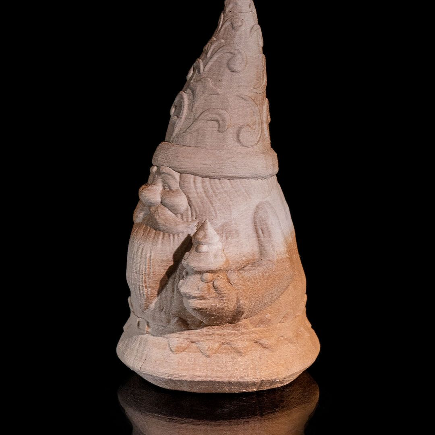 Carved Santa