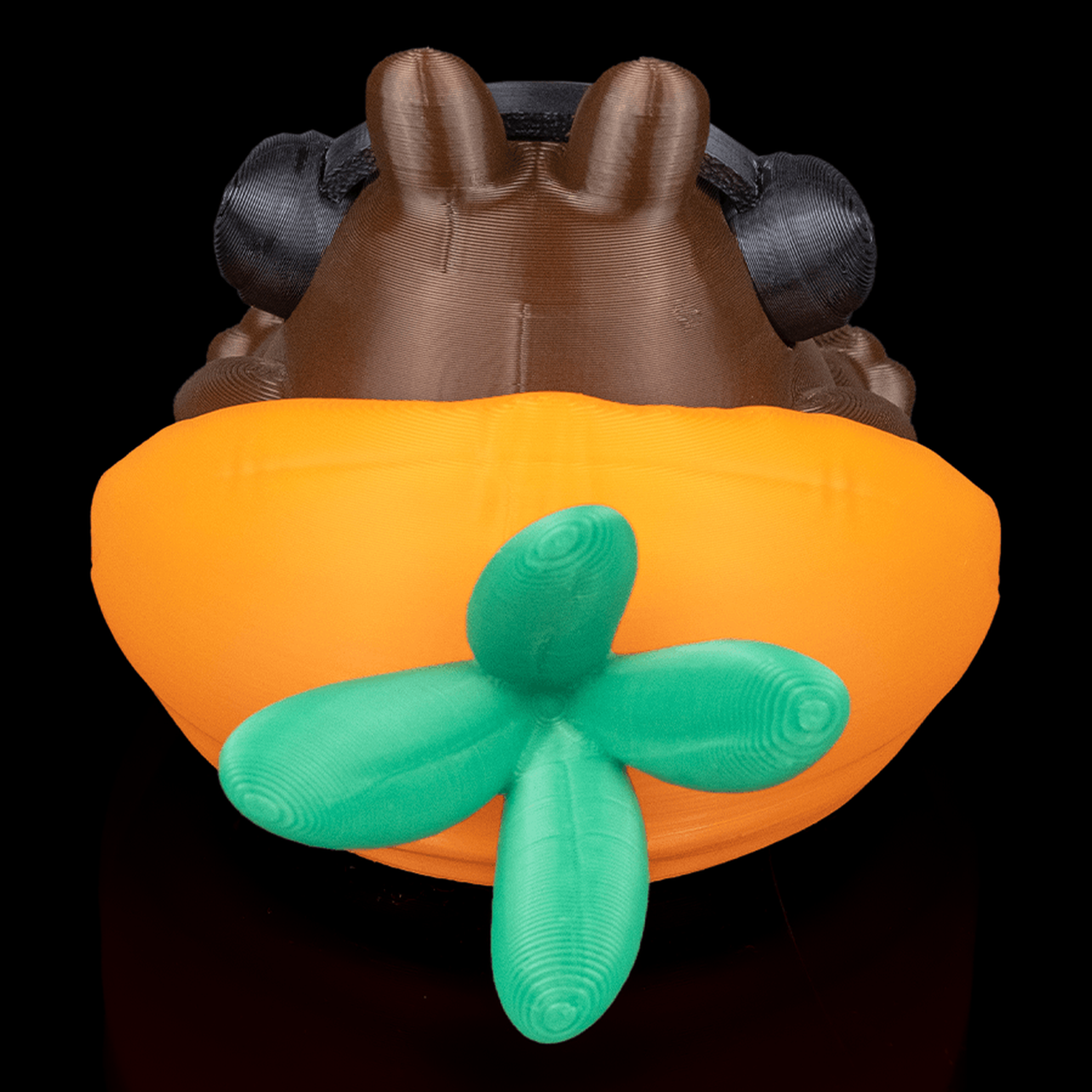 Llavero de conejo regordete