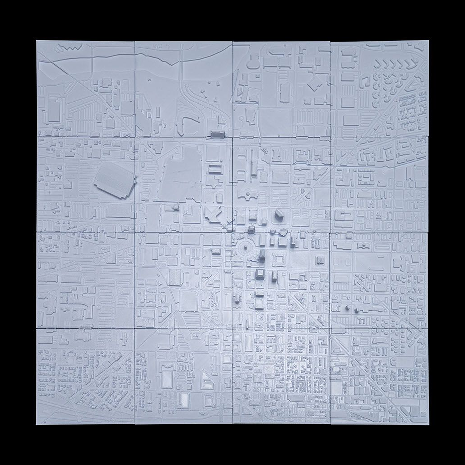 3D City Frames - Indianapolis