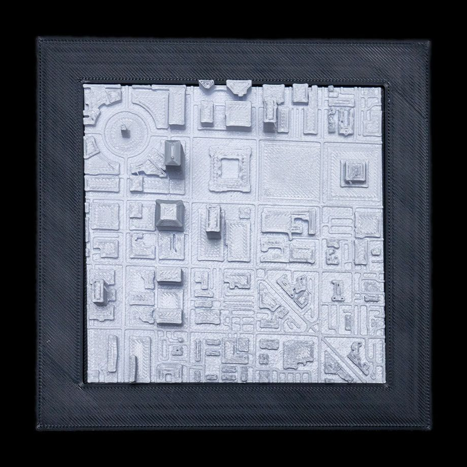3D City Frames - Indianapolis