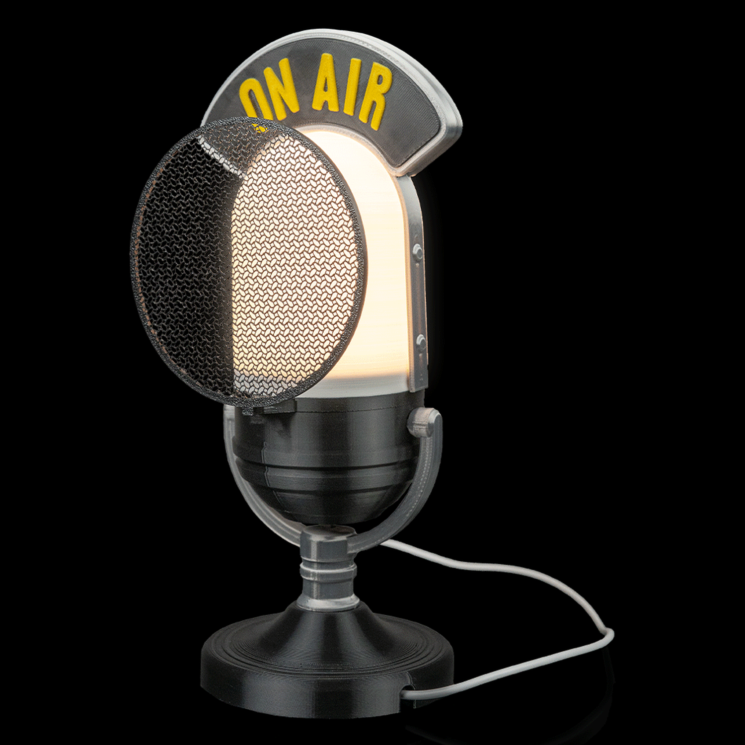 Lámpara de mesa Broadcast Mic