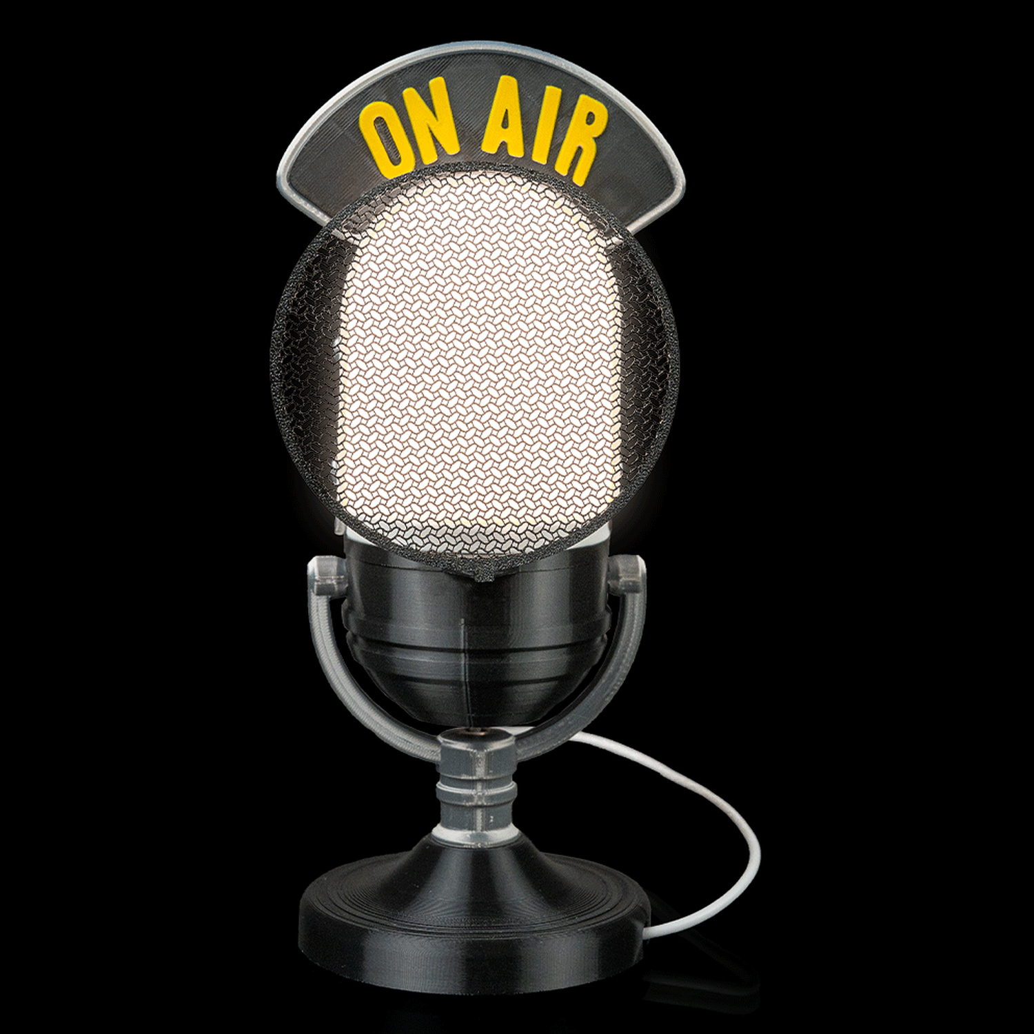 Lámpara de mesa Broadcast Mic