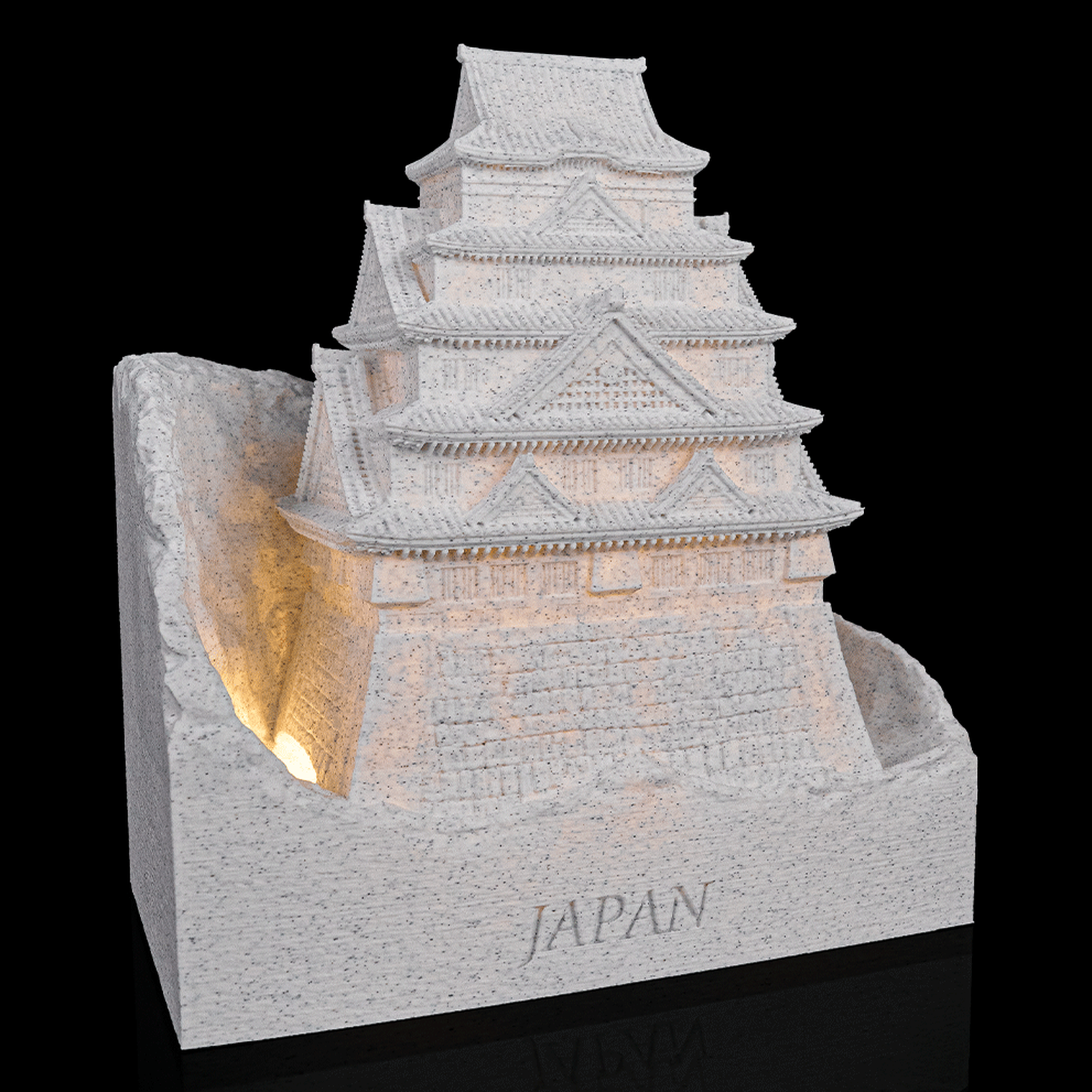 Lámpara decorativa Fortaleza de Osaka
