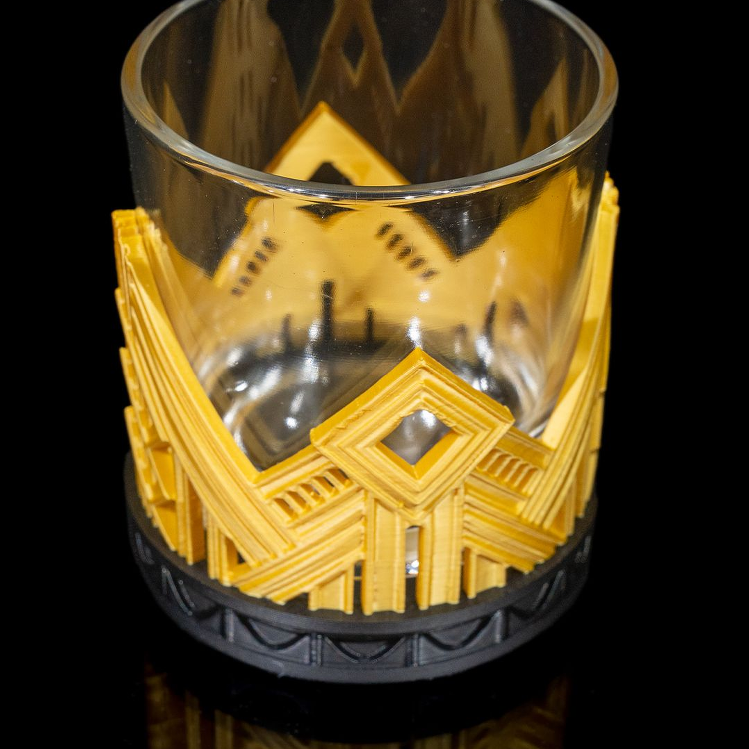 Art Deco Glass Cover