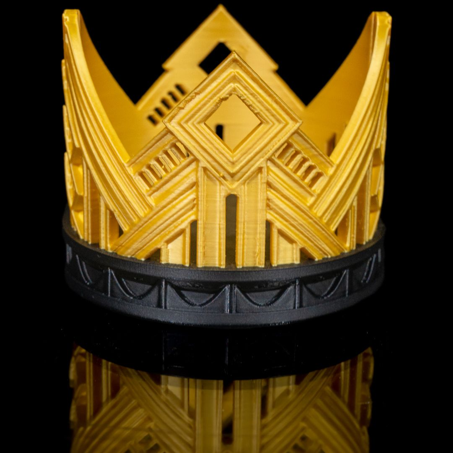 Art Deco Glass Cover