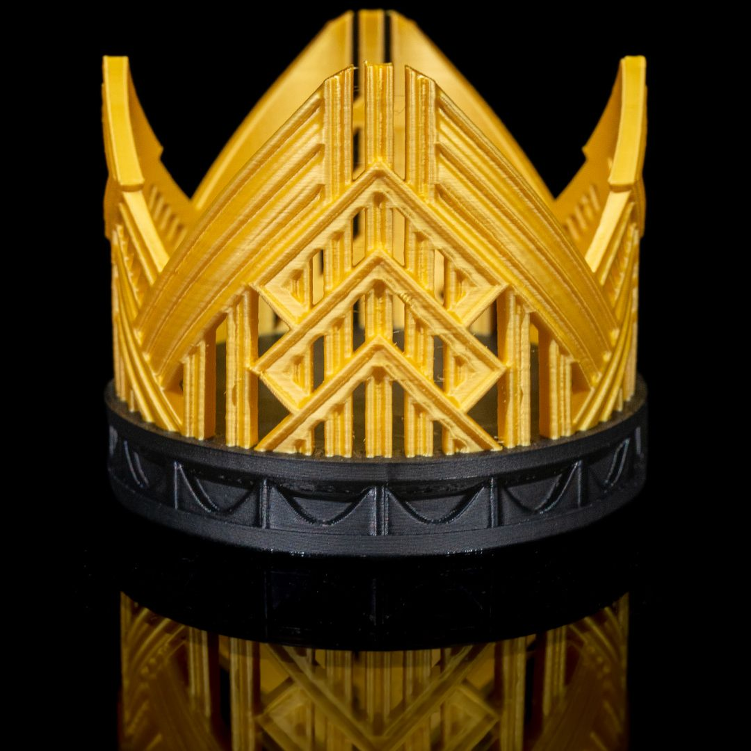 Art Deco Glass Cover