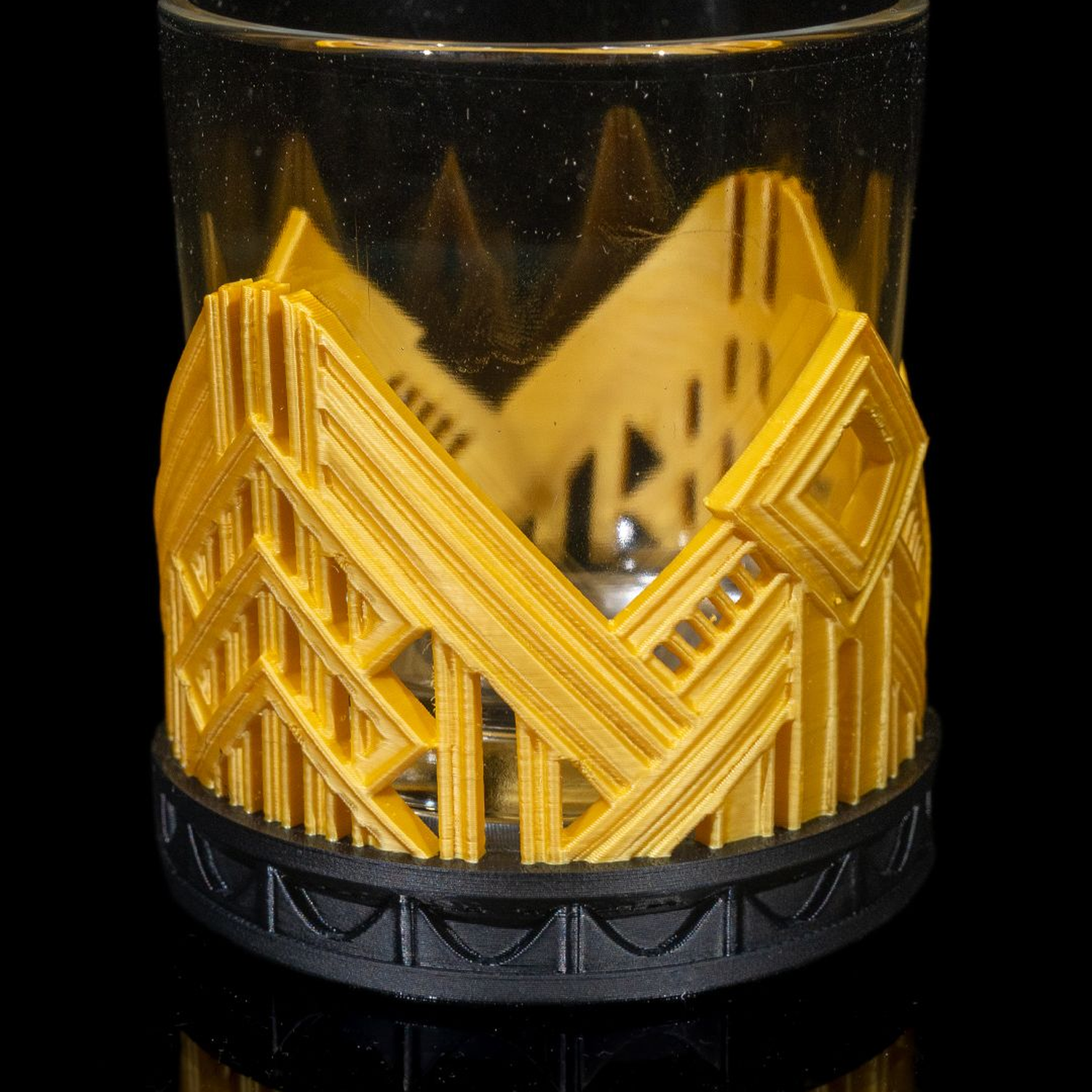 Art Deco Glass Cover