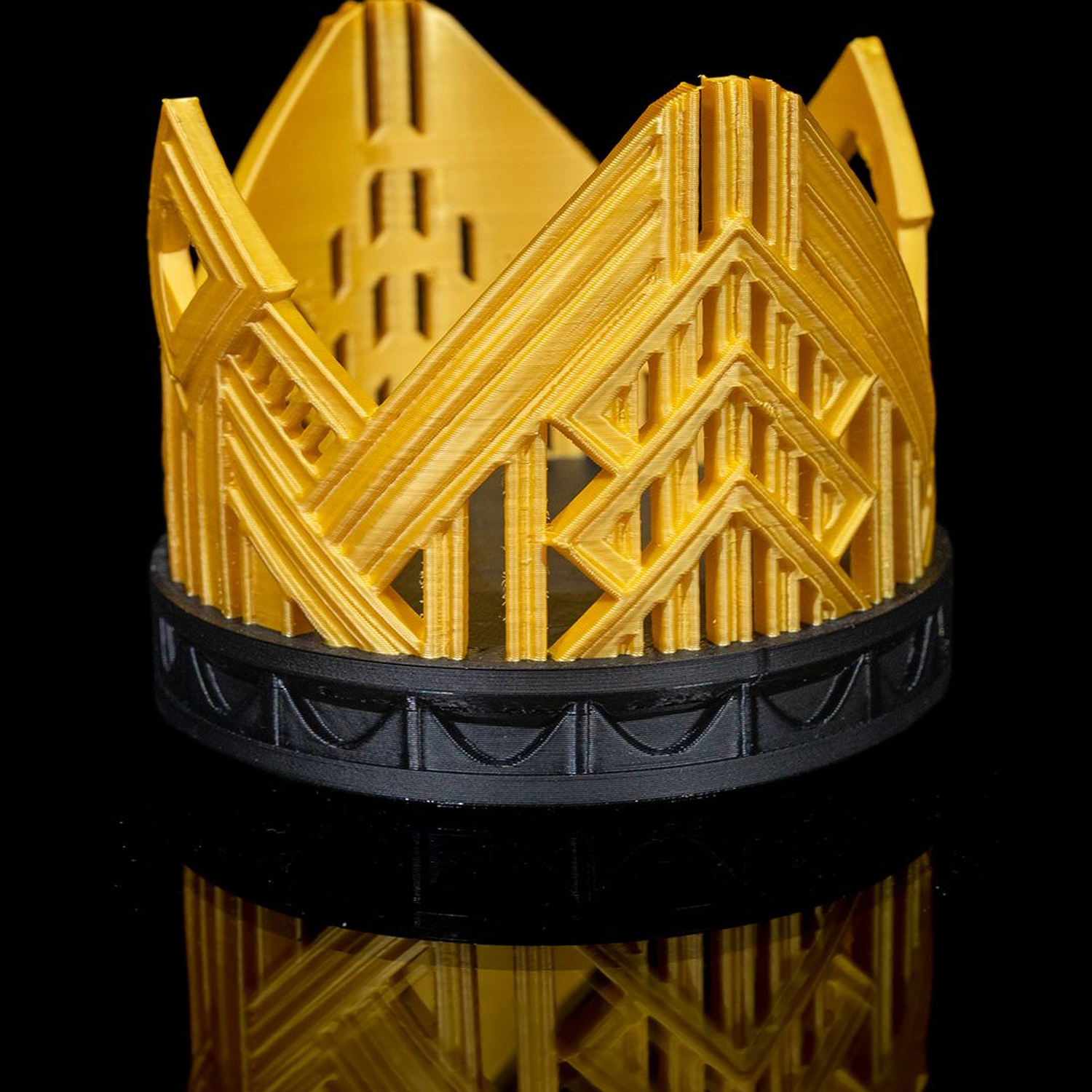 Art Deco Glass Cover