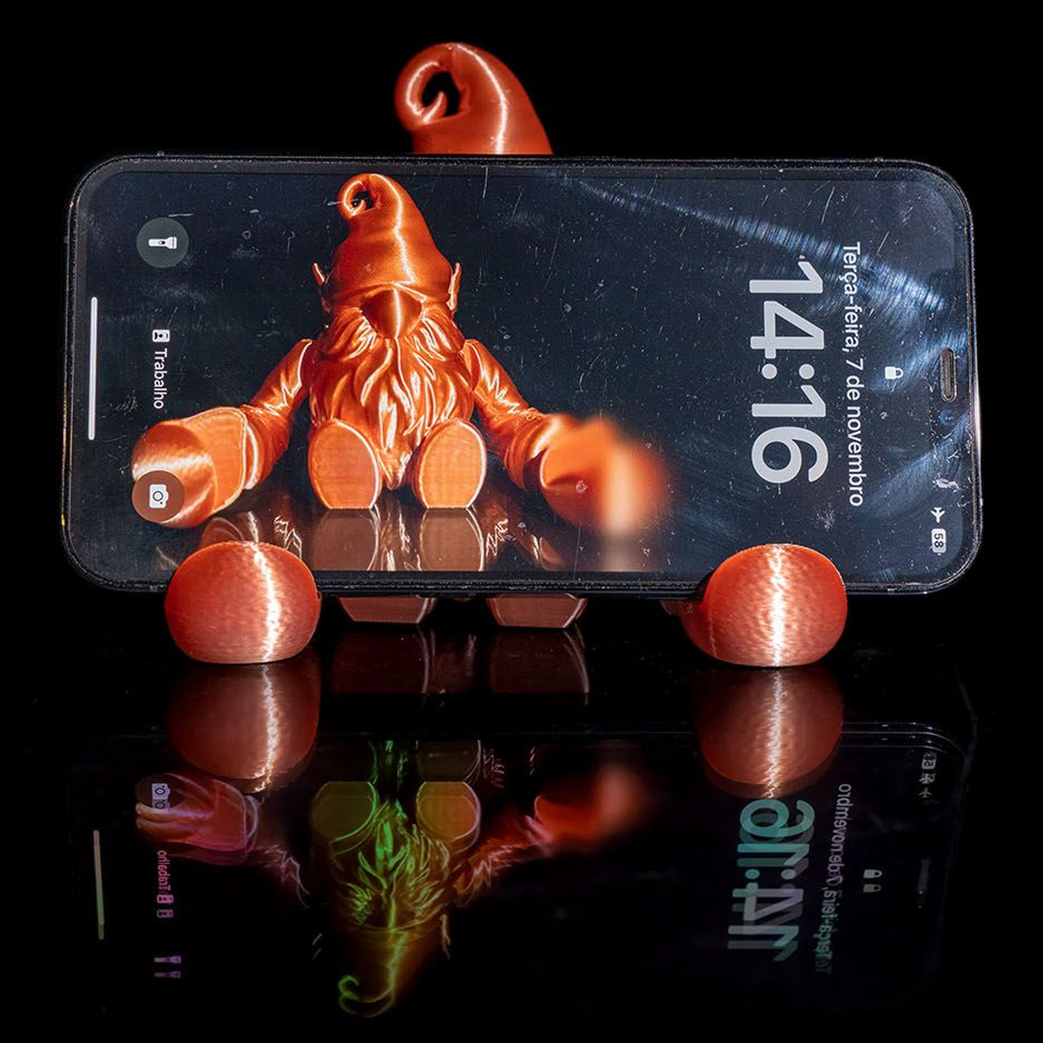 Soporte para móvil Gnome Phone Home