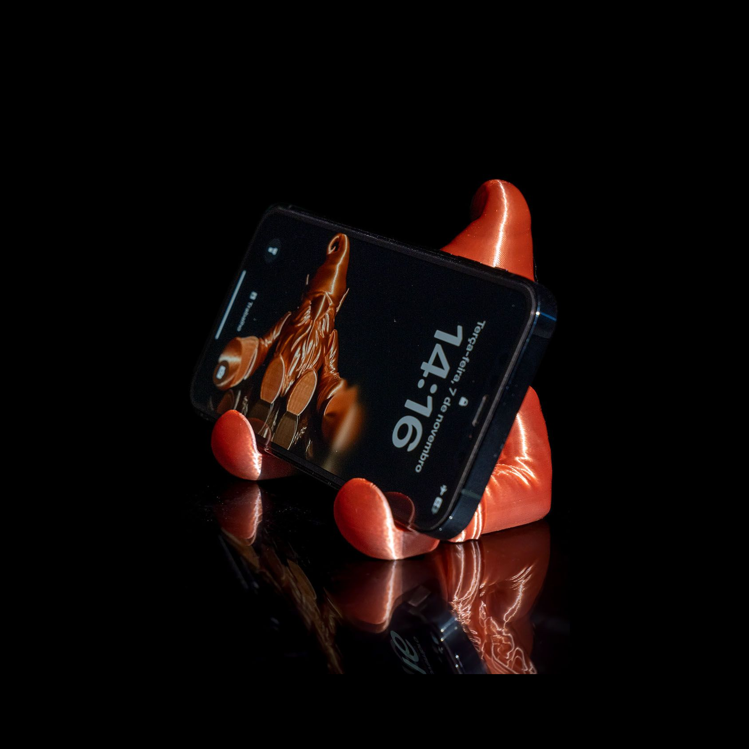 Soporte para móvil Gnome Phone Home