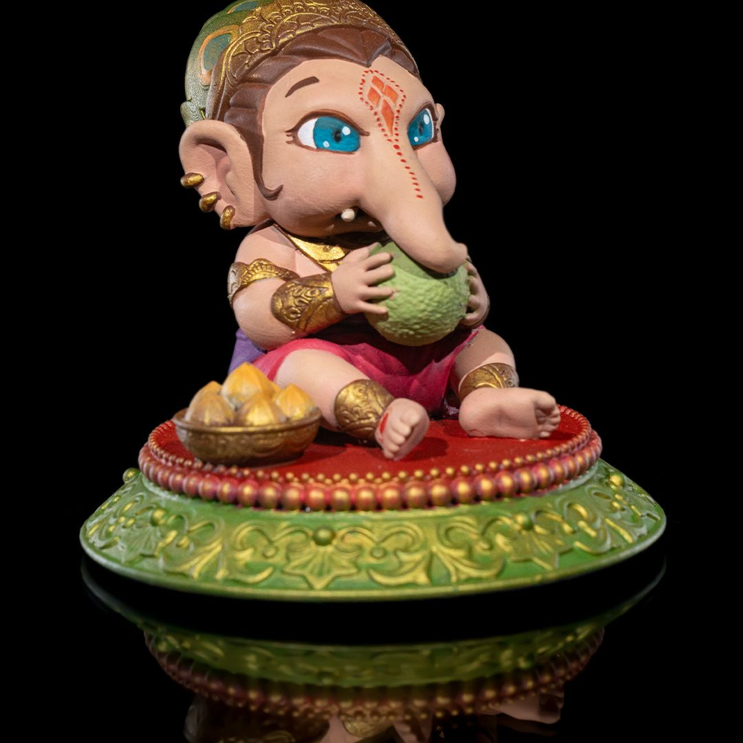 Chibi Ganesh Baby - Lover of Ladoos