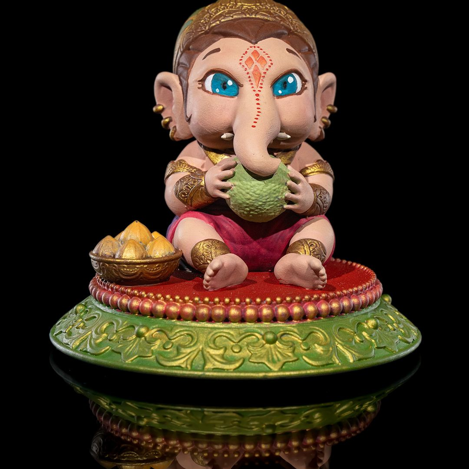 Chibi Ganesh Baby - Lover of Ladoos