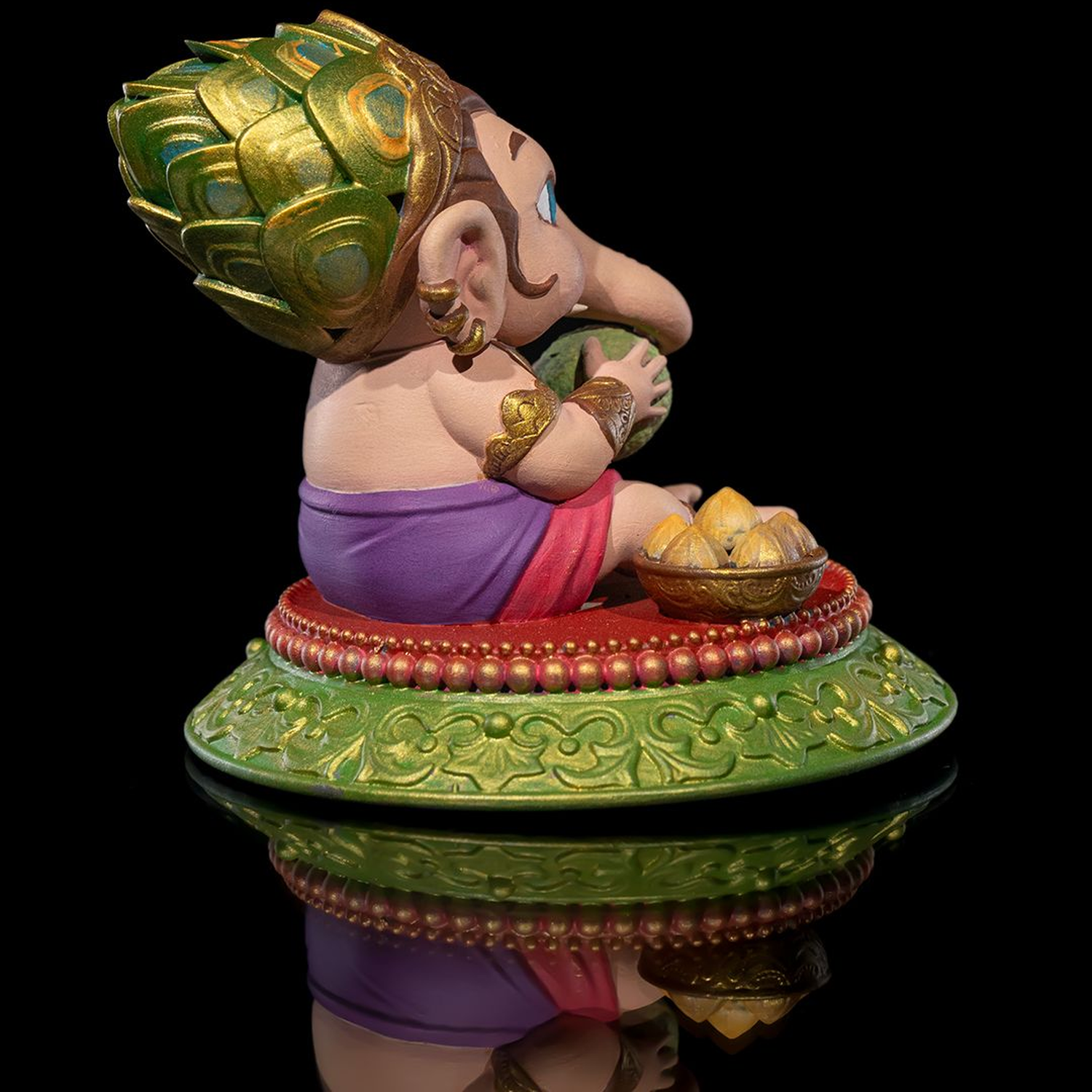 Chibi Ganesh Baby - Lover of Ladoos