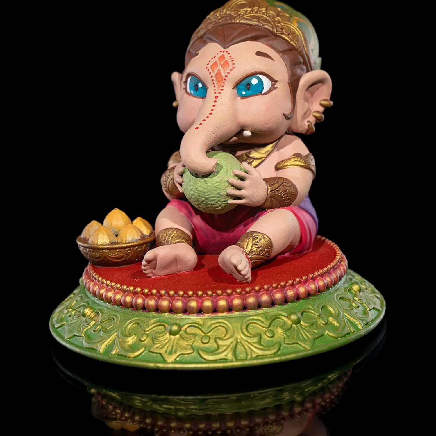 Chibi Ganesh Baby - Lover of Ladoos