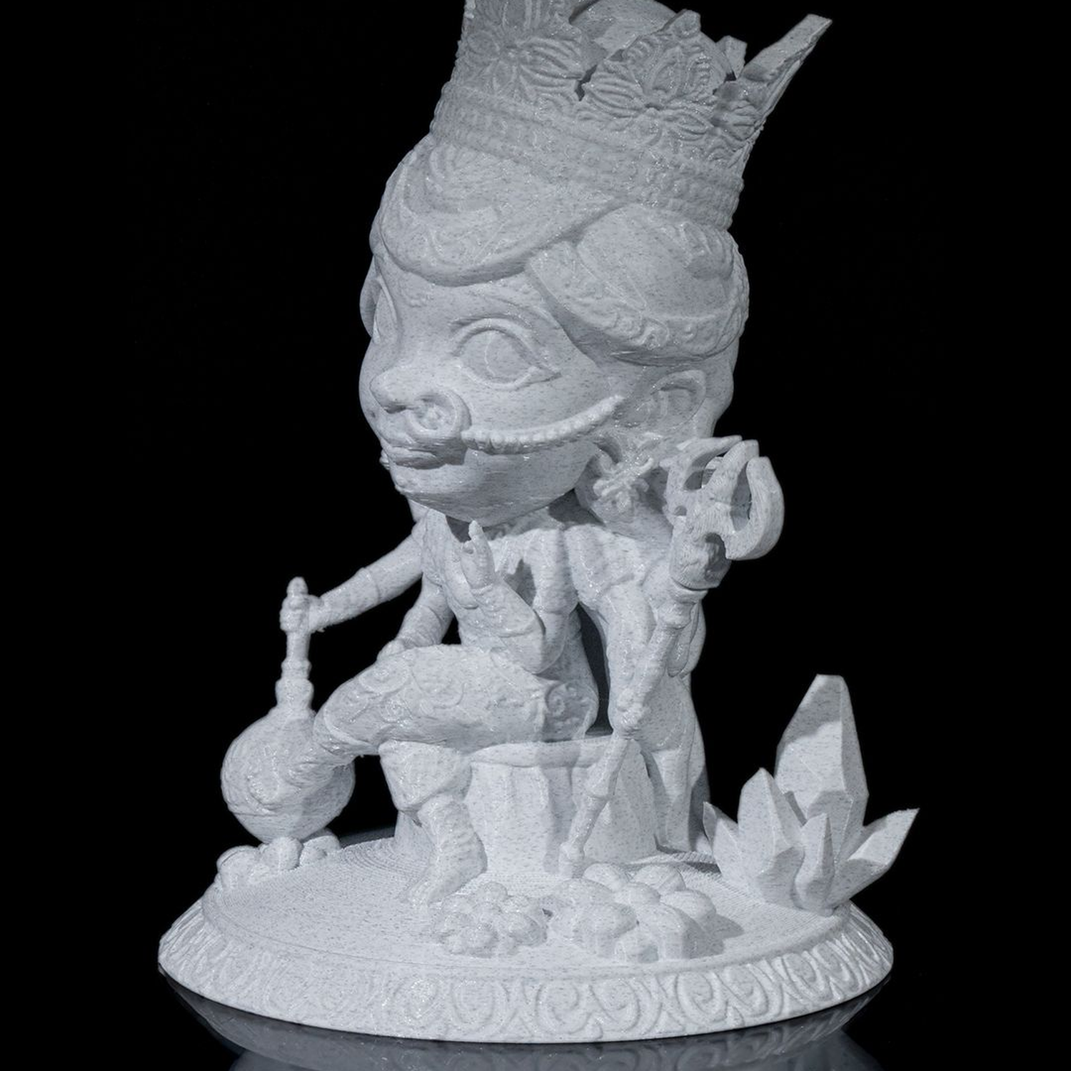 Chibi Durga- The Victorious Conqueror
