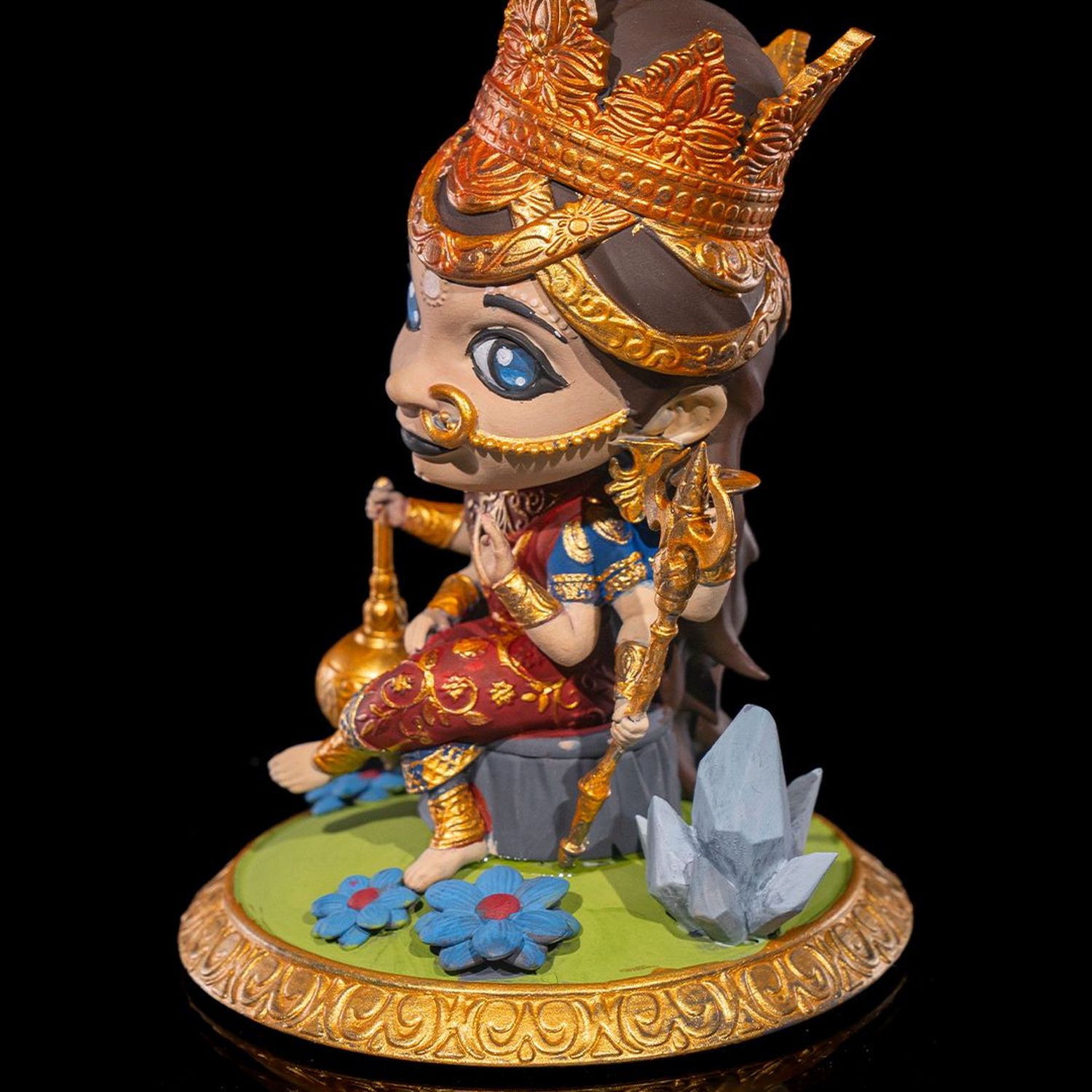 Chibi Durga- The Victorious Conqueror