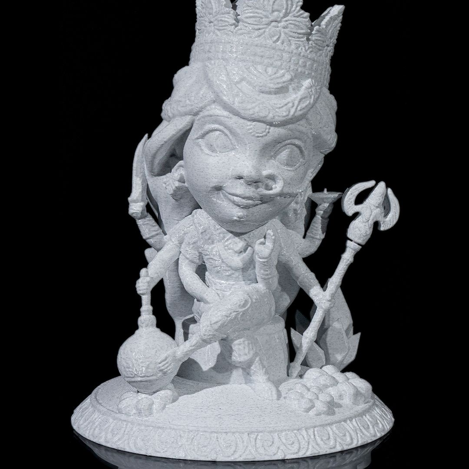 Chibi Durga- The Victorious Conqueror