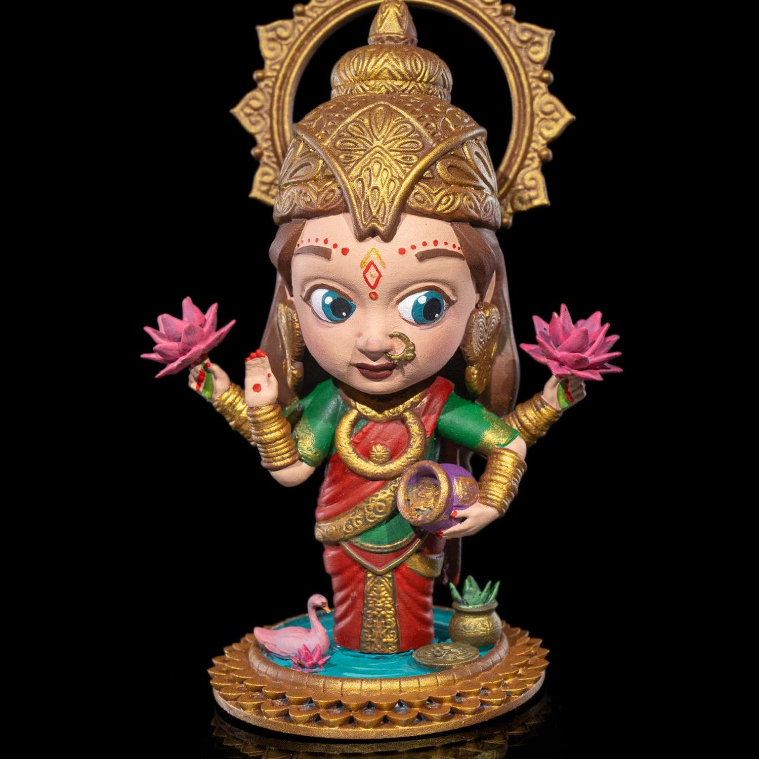 Chibi Lakshmi - Goddess of Wealth