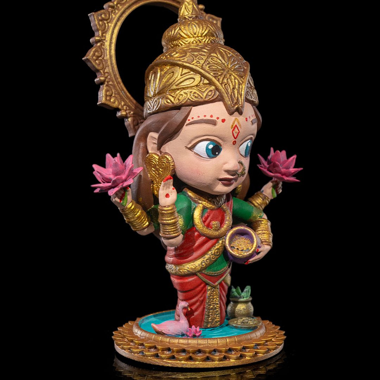Chibi Lakshmi - Goddess of Wealth