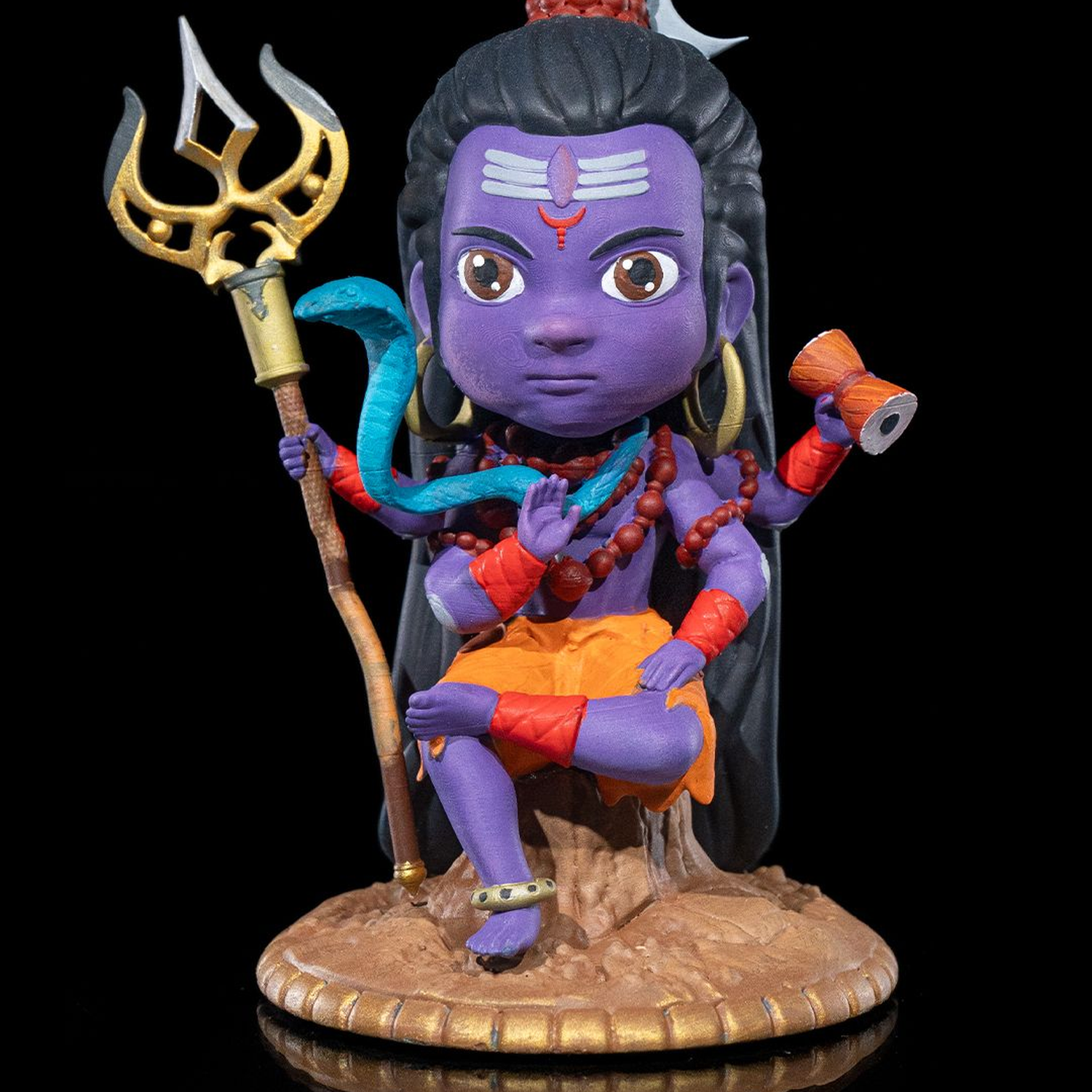 Chibi Shiva - The Destroyer Cute