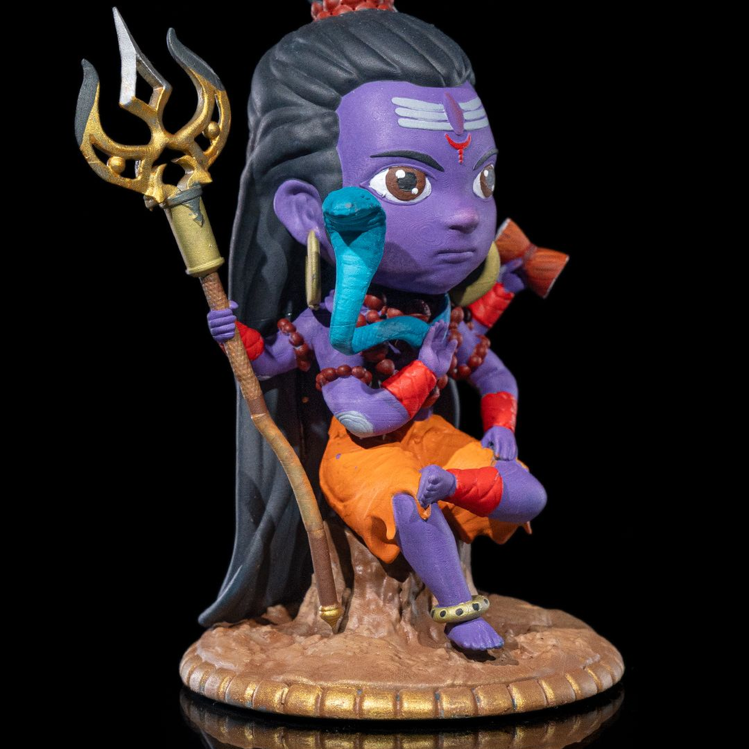 Chibi Shiva - The Destroyer Cute