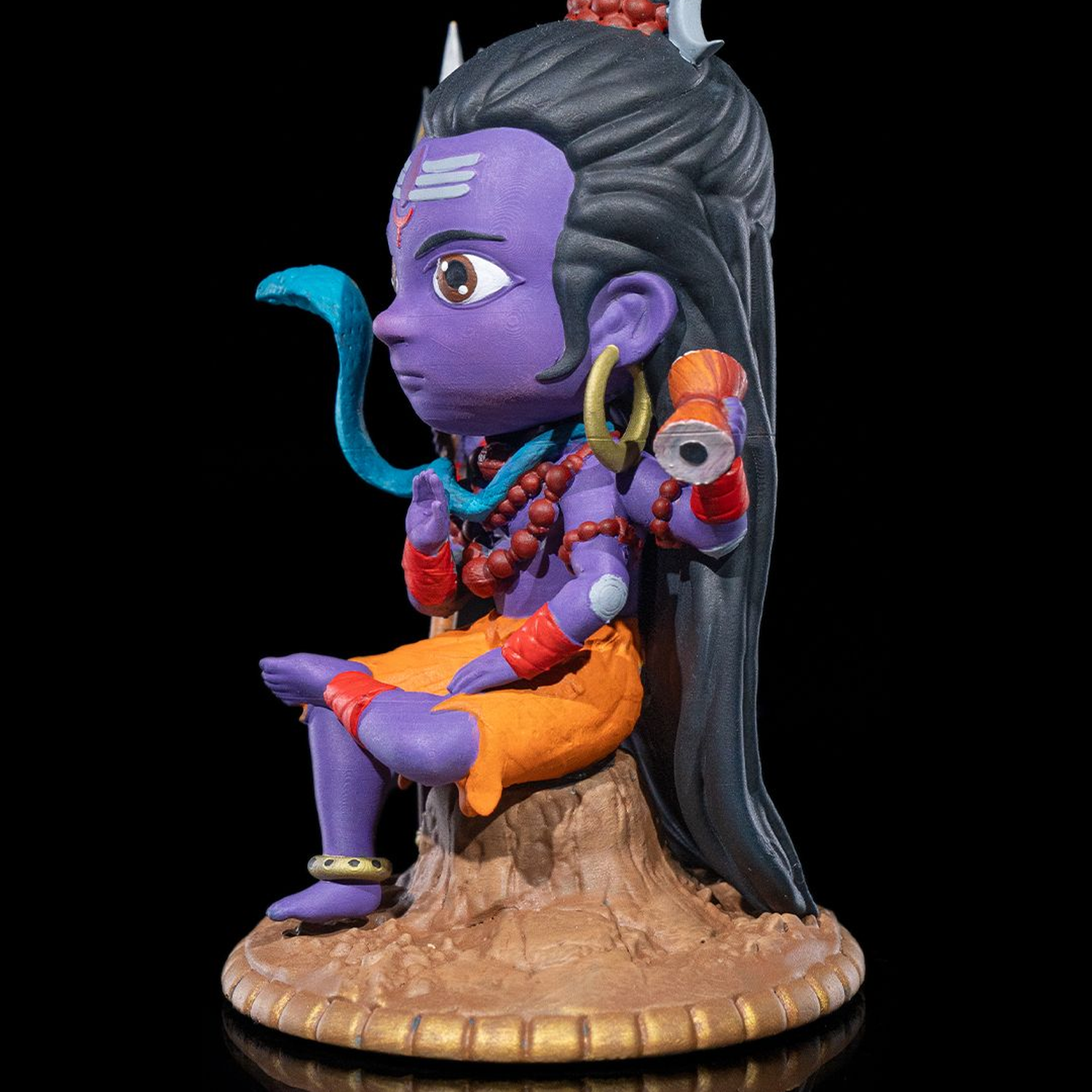 Chibi Shiva - The Destroyer Cute