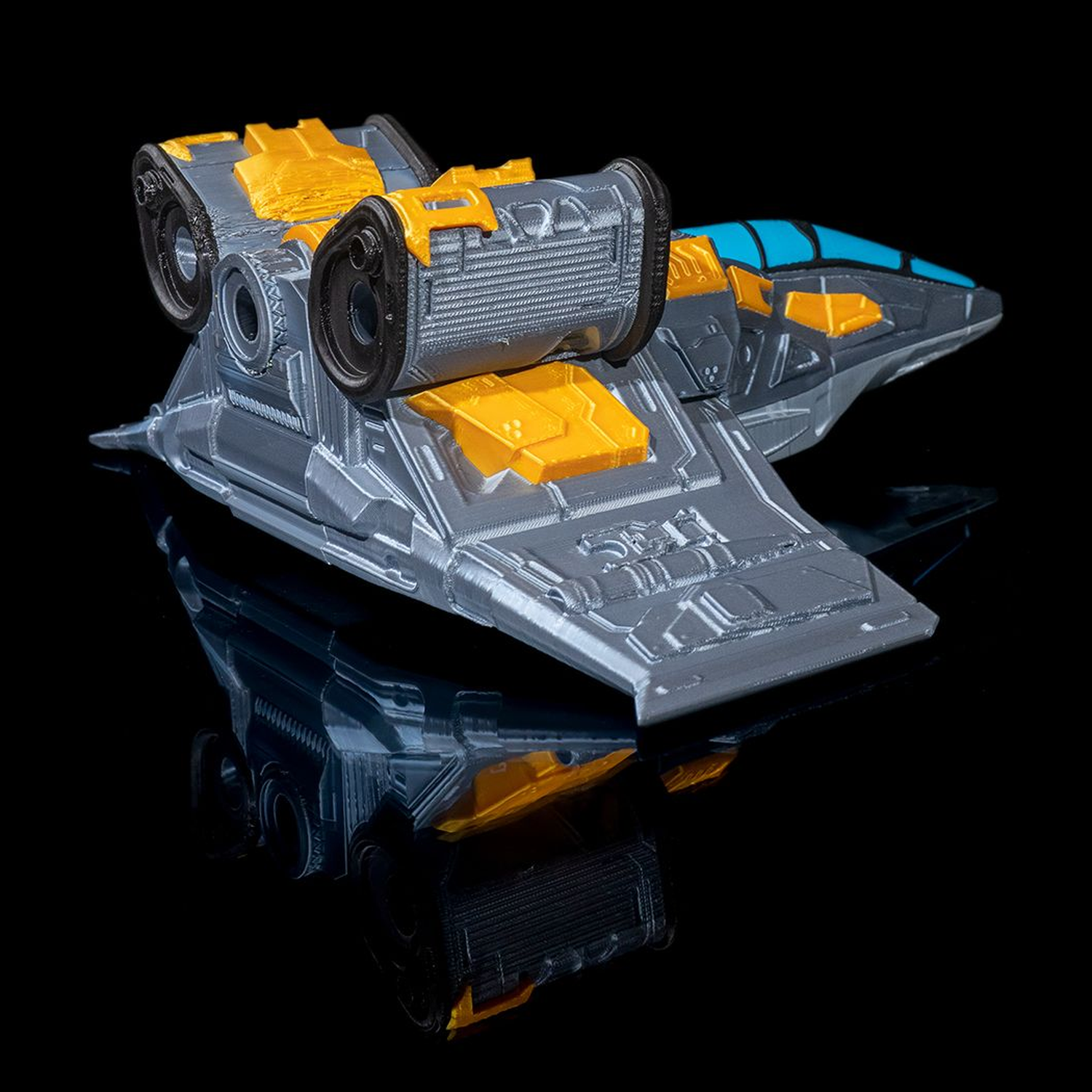 Fallen Spaceship Incense Holder
