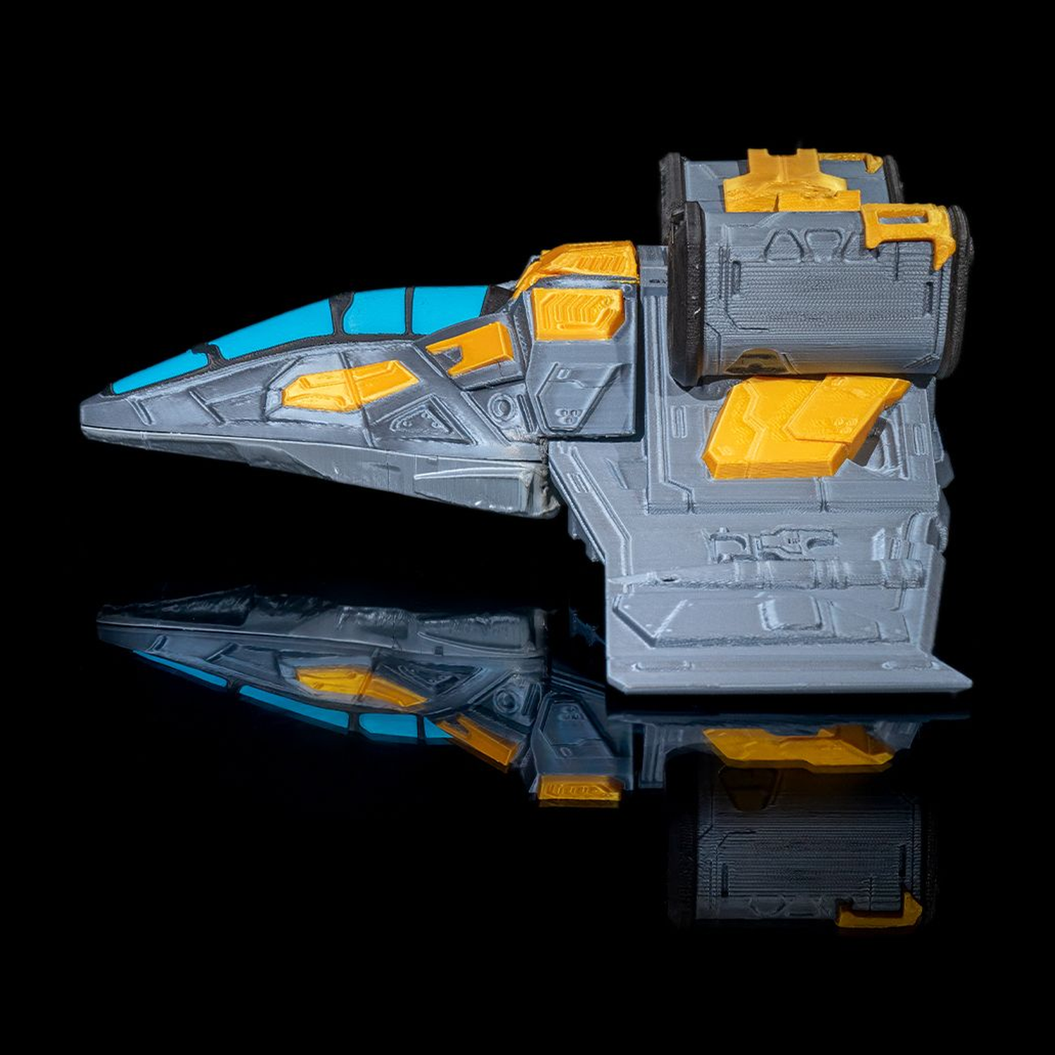 Fallen Spaceship Incense Holder