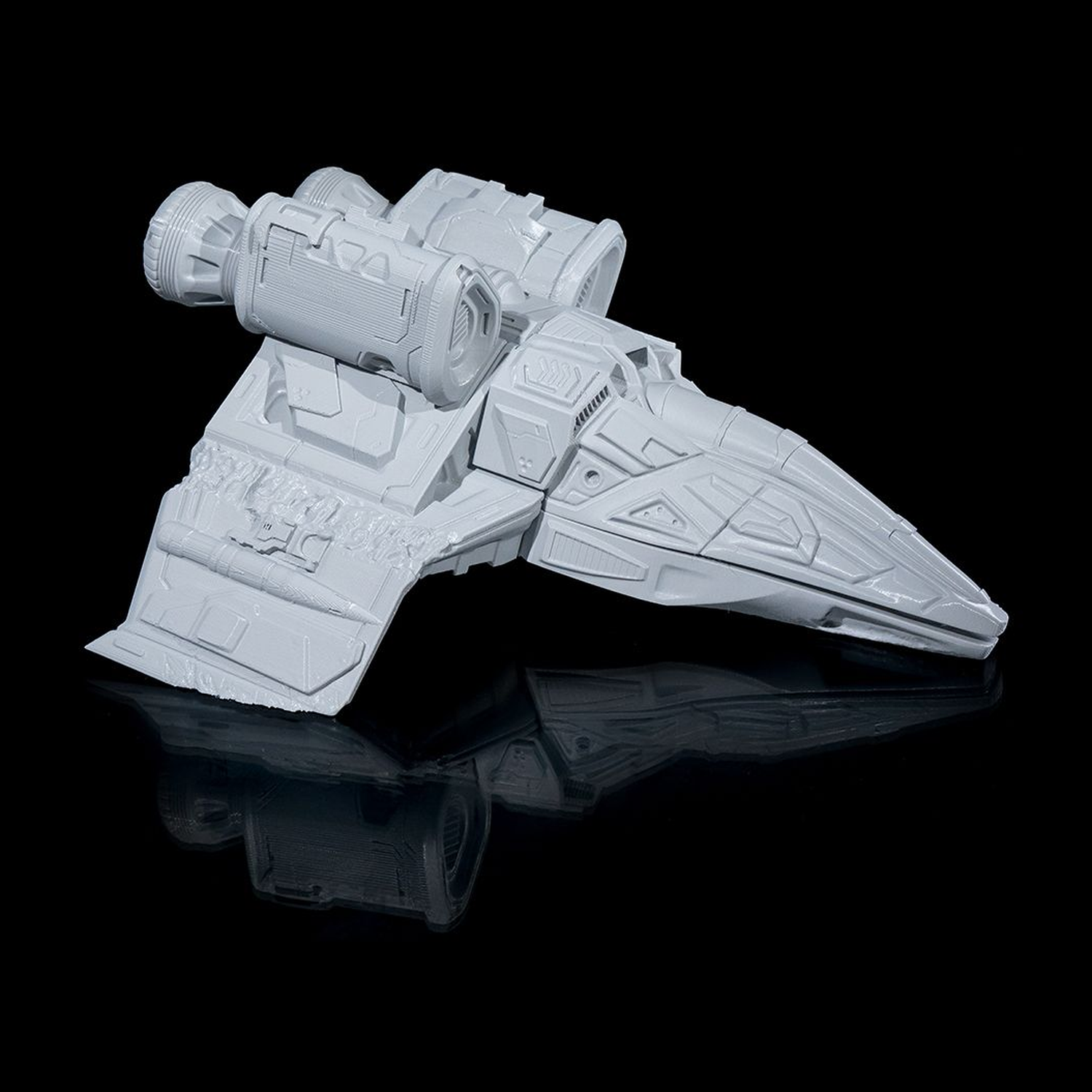 Fallen Spaceship Incense Holder