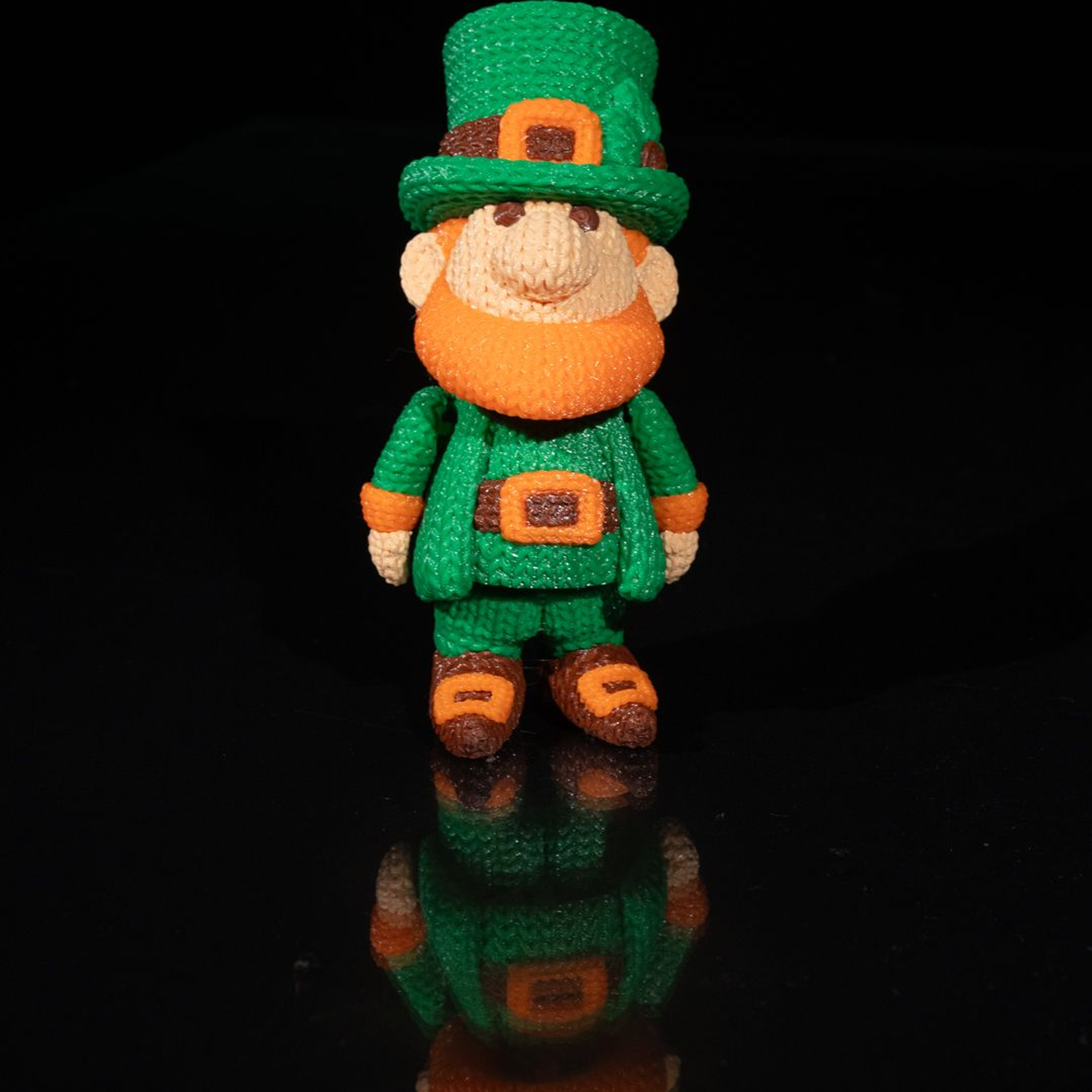 Leprechaun in Crochet