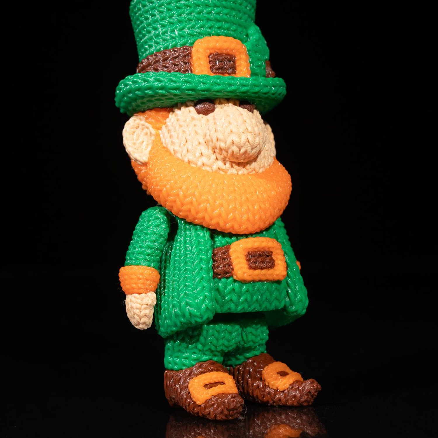 Leprechaun in Crochet
