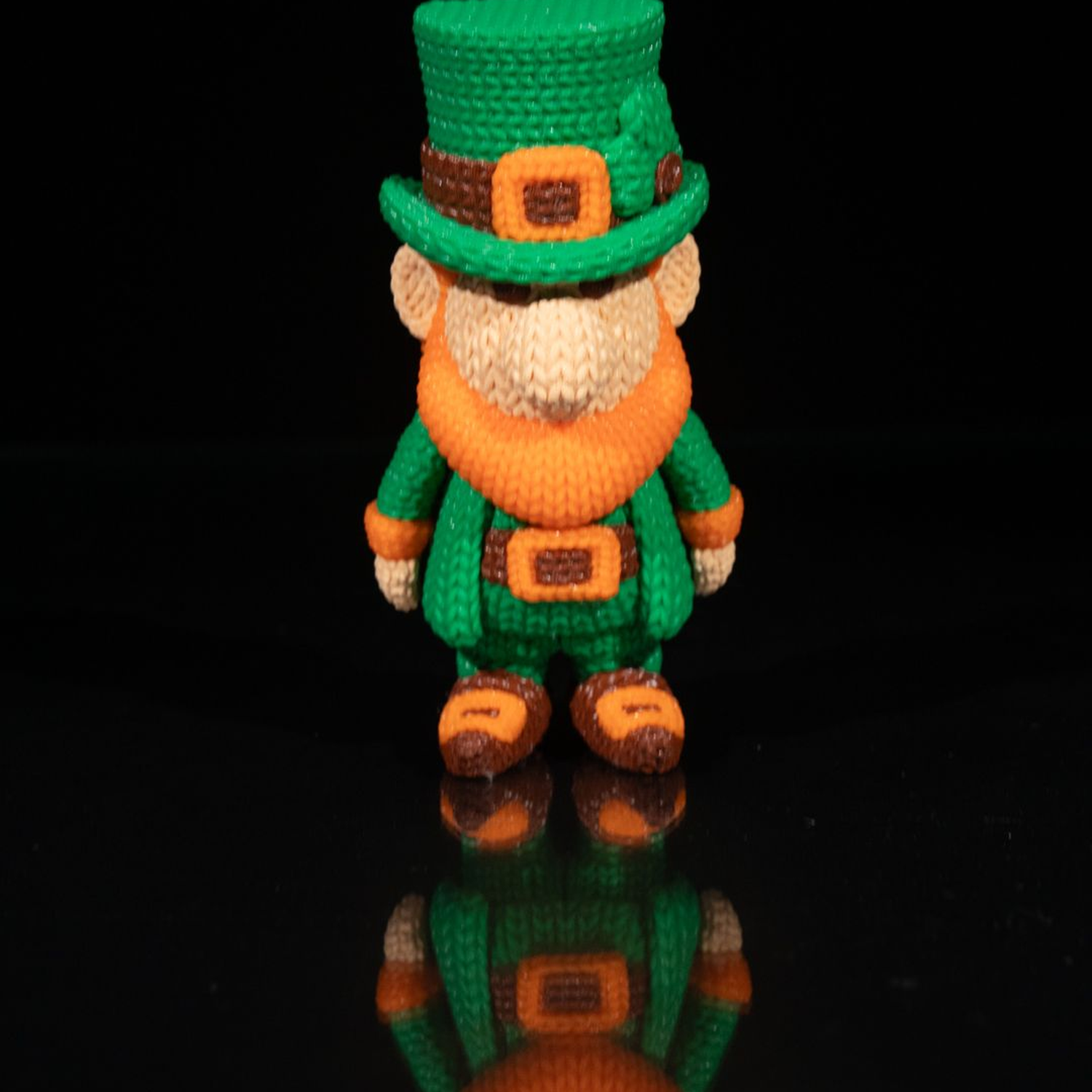 Leprechaun in Crochet