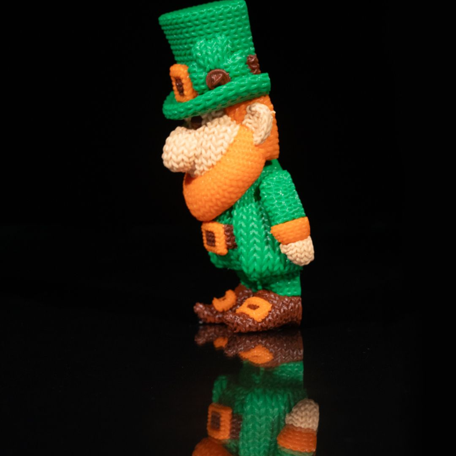 Leprechaun in Crochet
