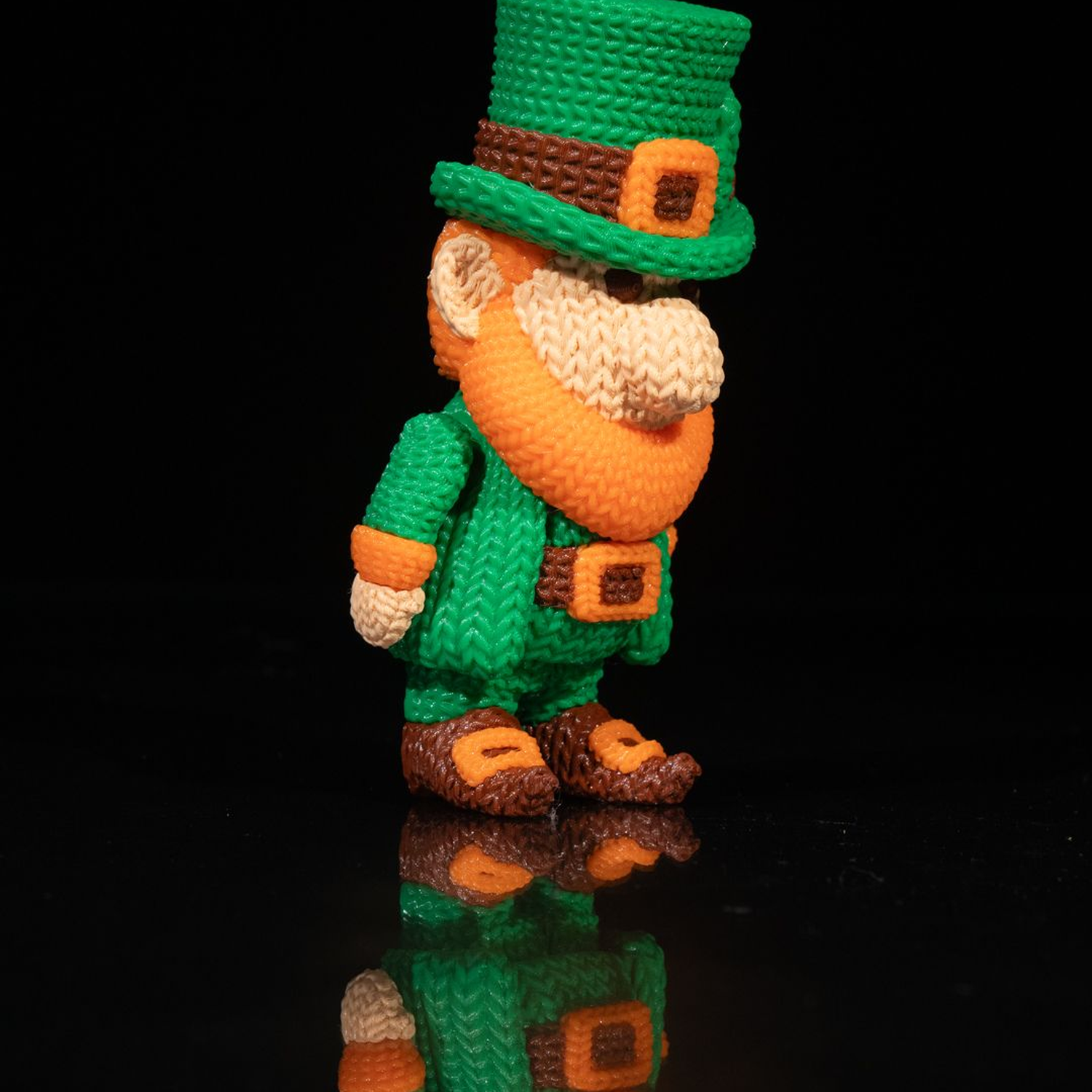 Leprechaun in Crochet