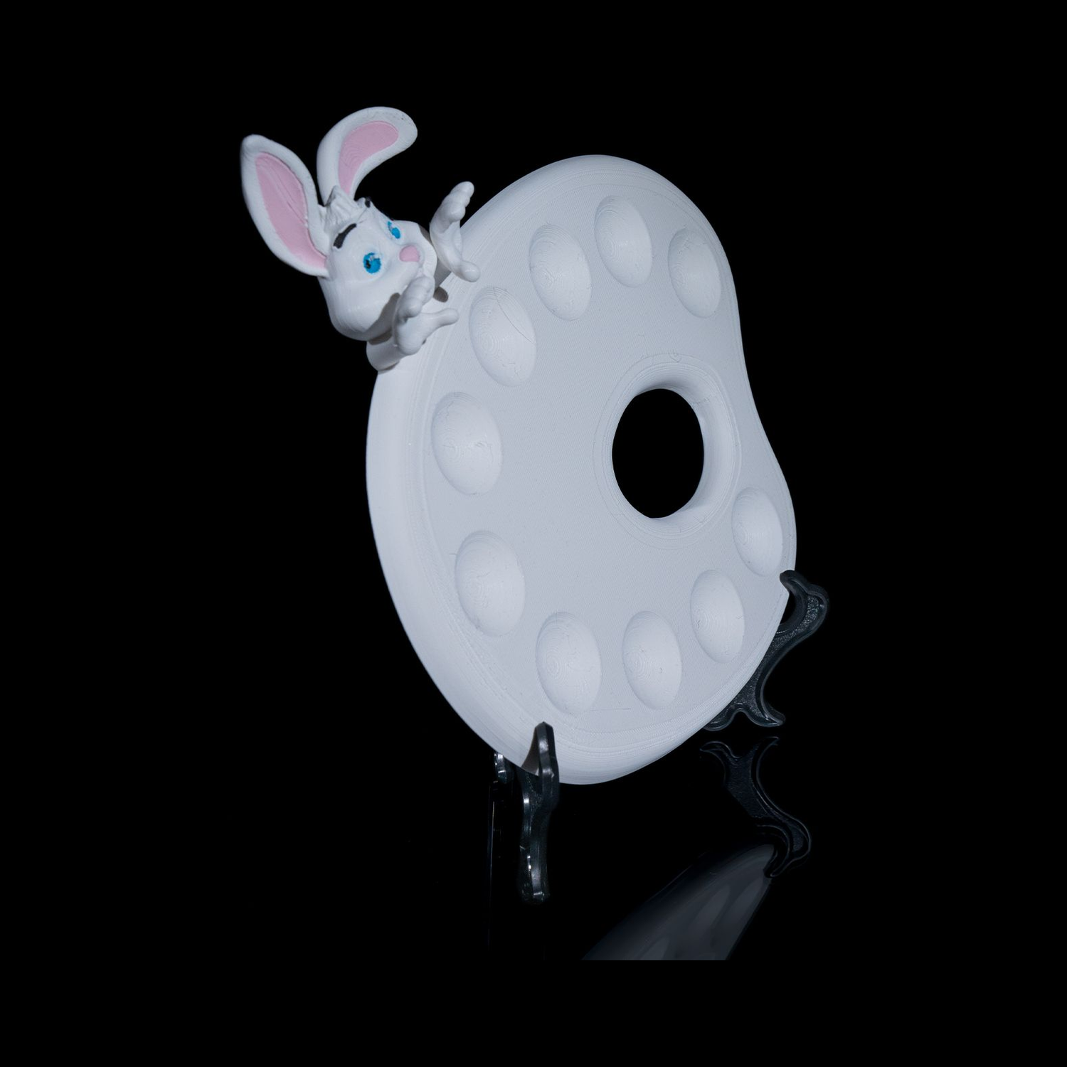 Paleta de pintura Bunny