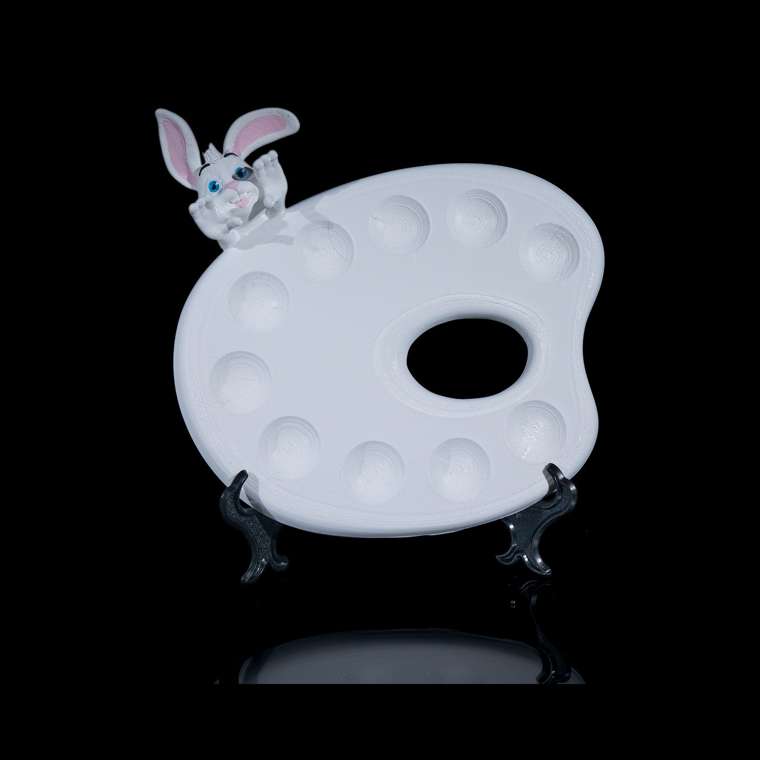 Paleta de pintura Bunny